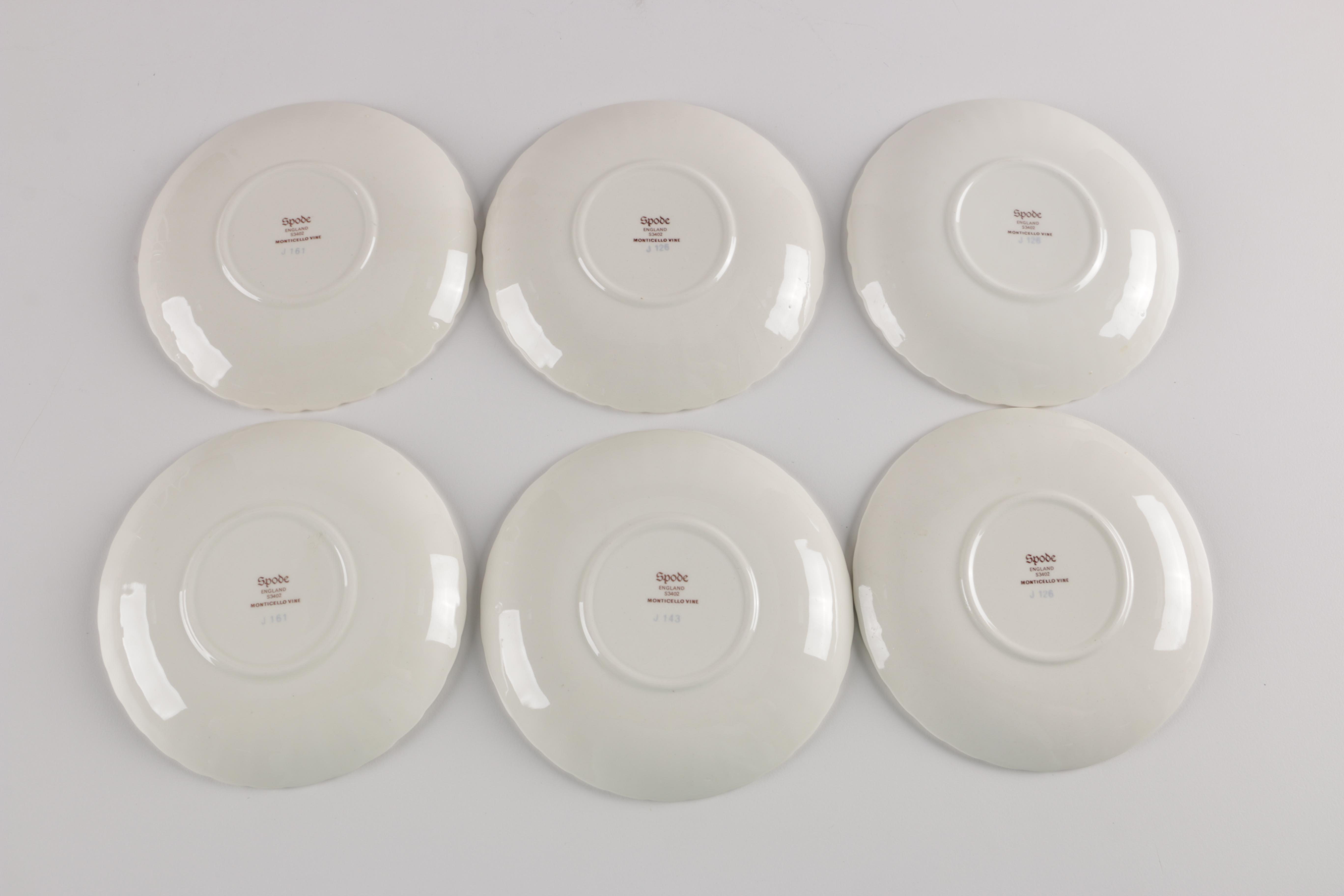 Spode Teacup and Saucer Set