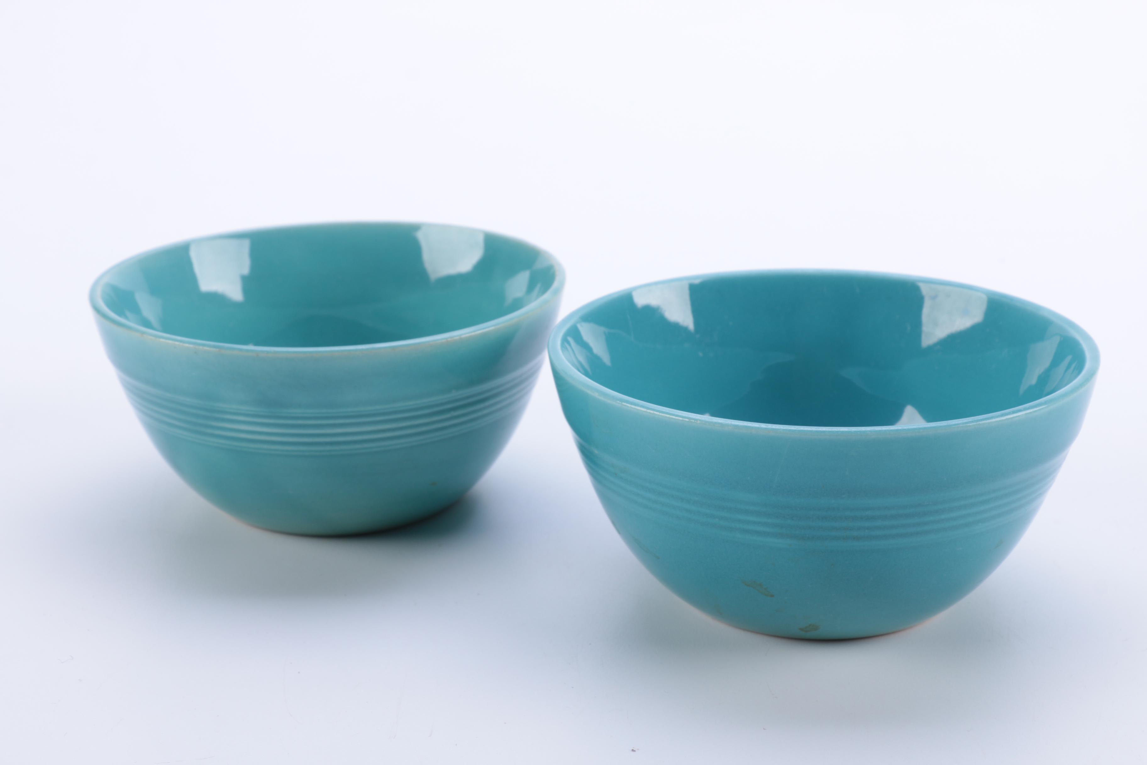 Vintage Homer Laughlin "Harlequin Turquoise" Ceramic Tableware