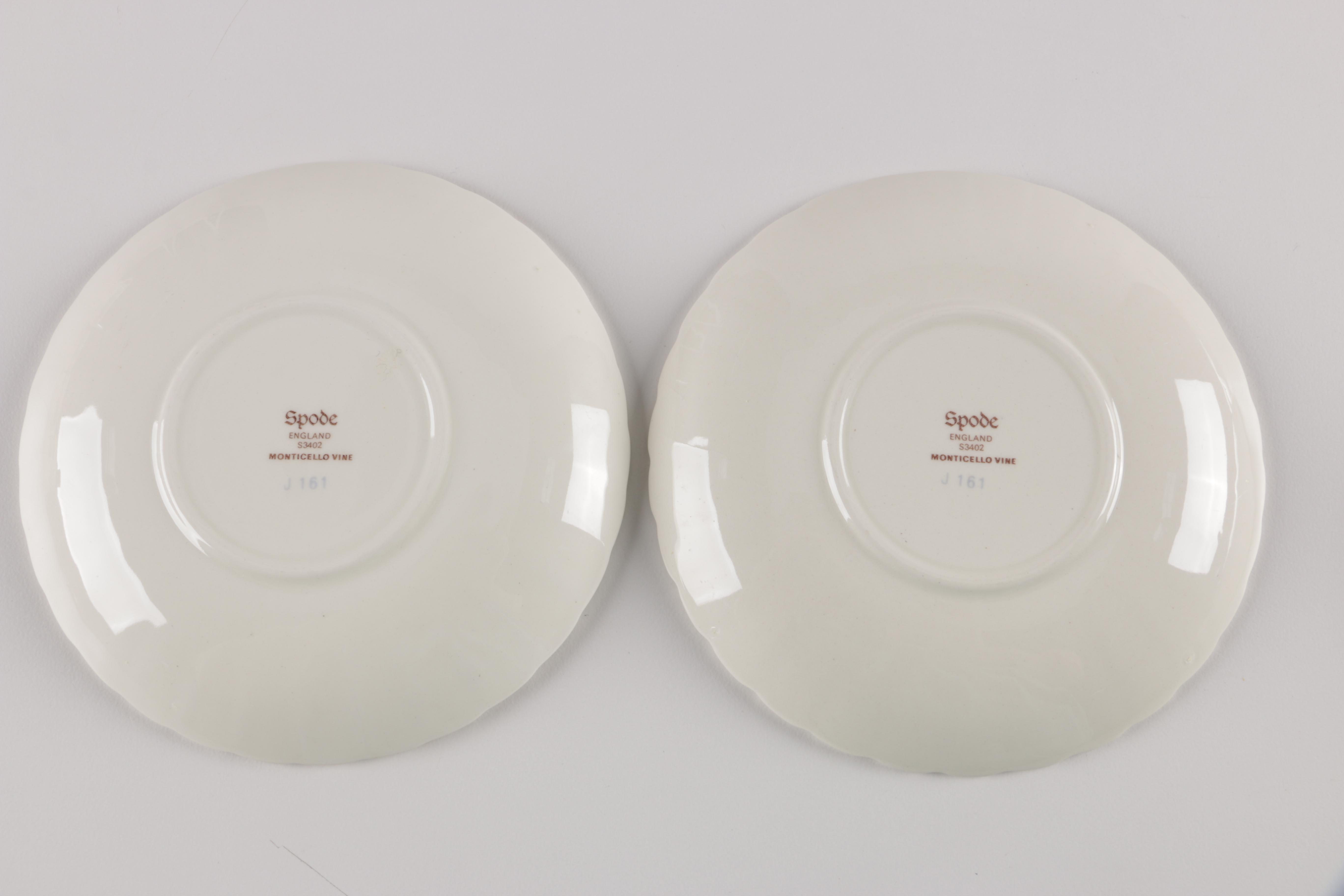 Spode Teacup and Saucer Set