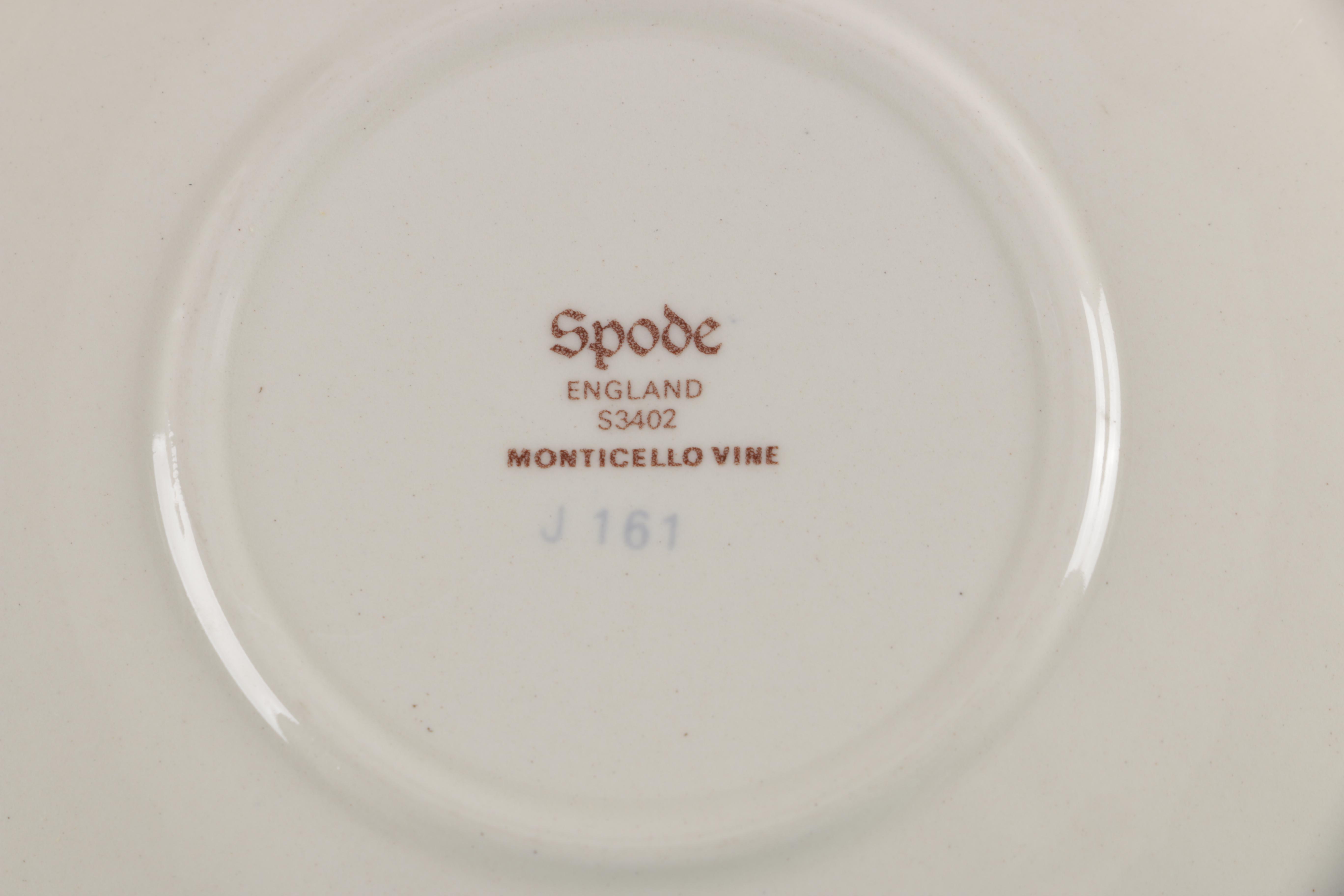 Spode Teacup and Saucer Set