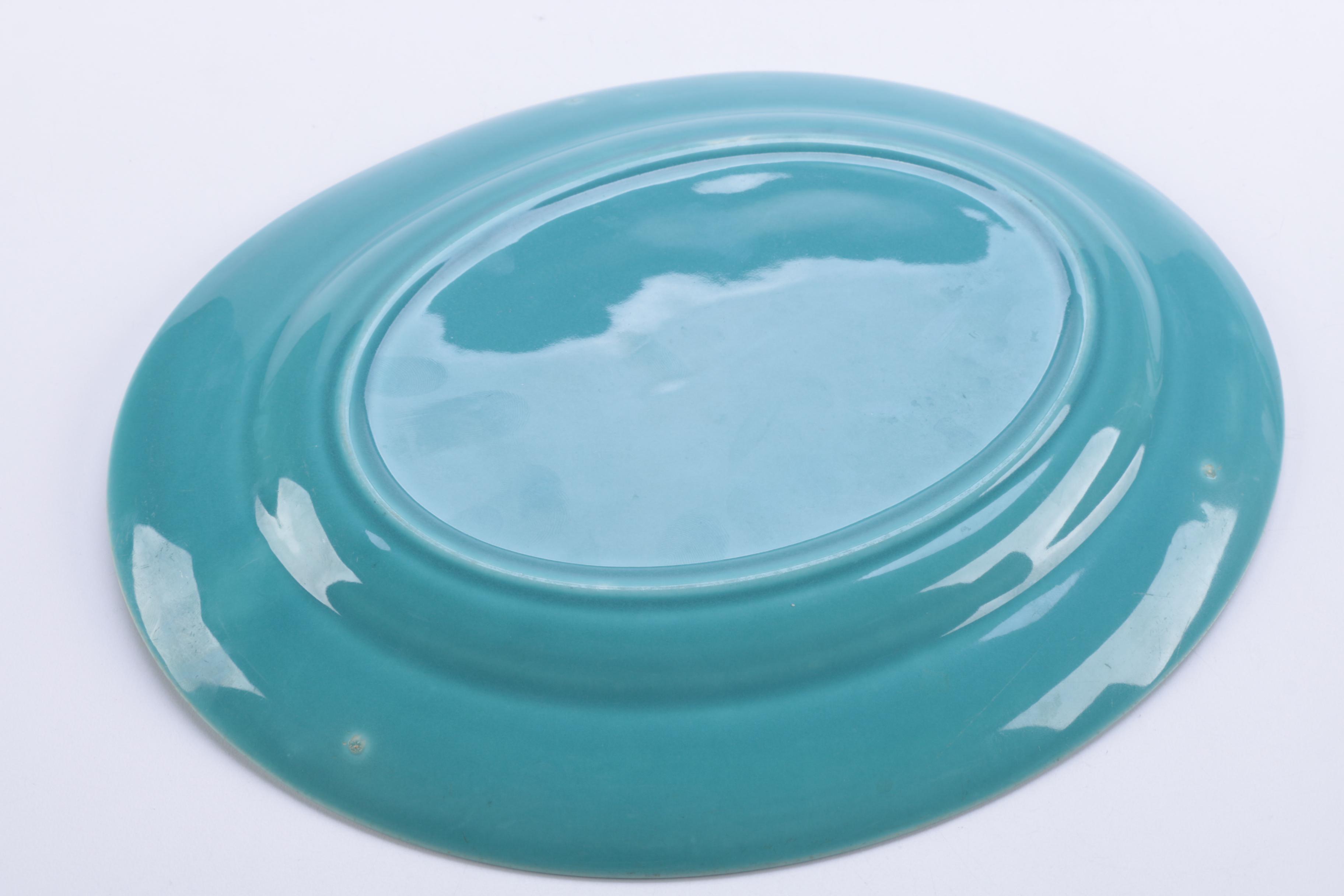 Vintage Homer Laughlin "Harlequin Turquoise" Ceramic Tableware