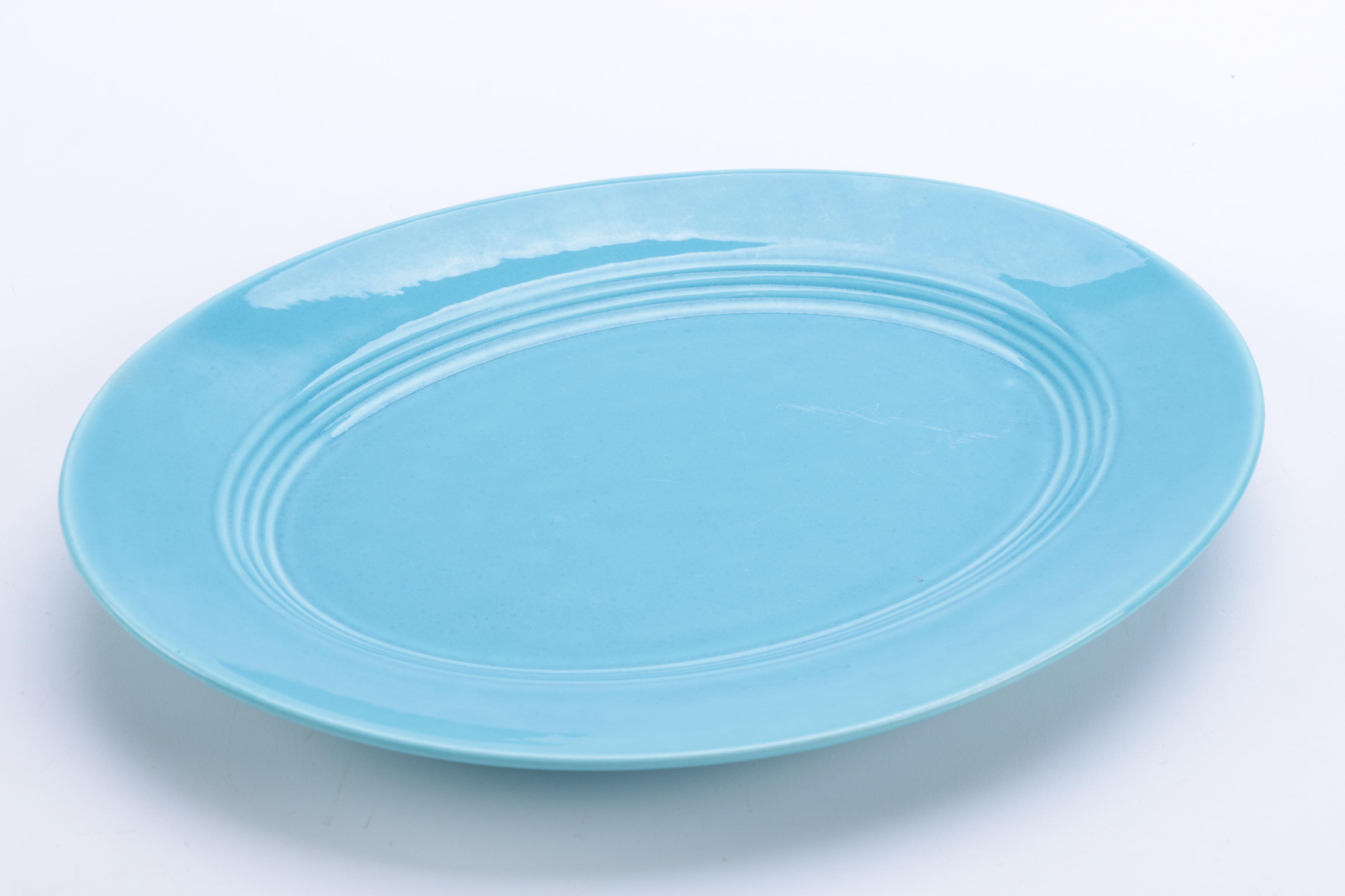 Vintage Homer Laughlin "Harlequin Turquoise" Ceramic Tableware