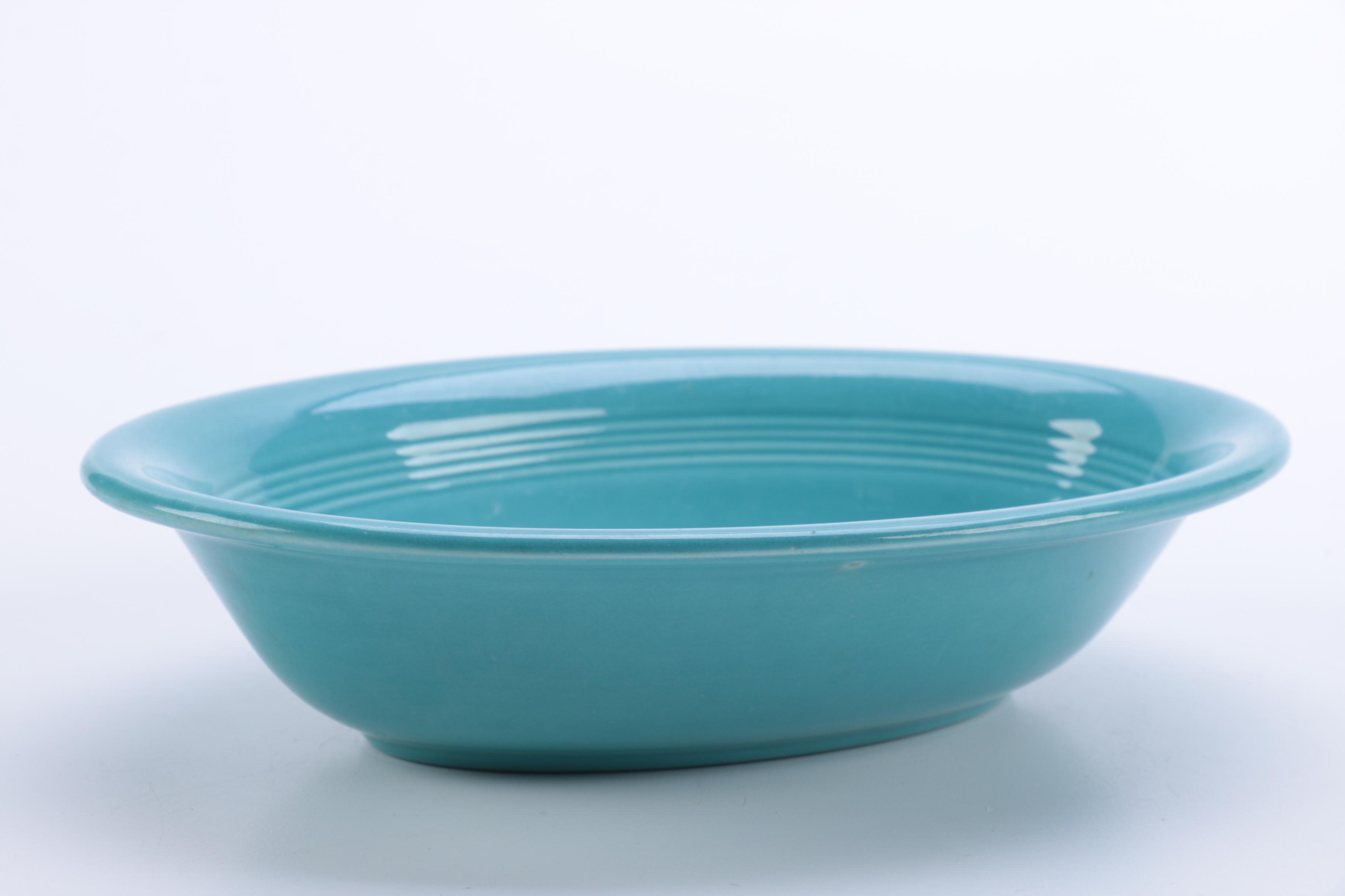 Vintage Homer Laughlin "Harlequin Turquoise" Ceramic Tableware