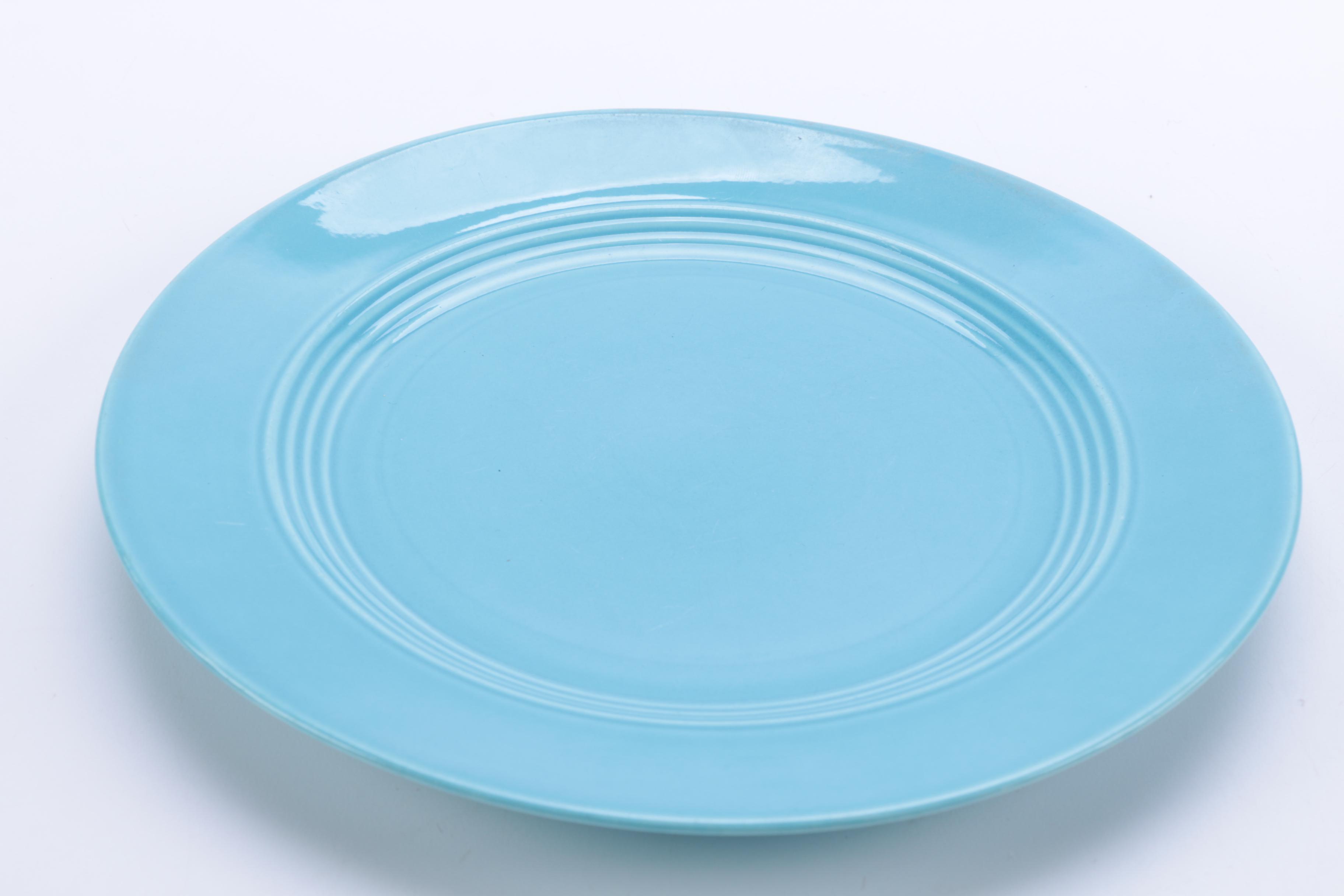 Vintage Homer Laughlin "Harlequin Turquoise" Ceramic Tableware