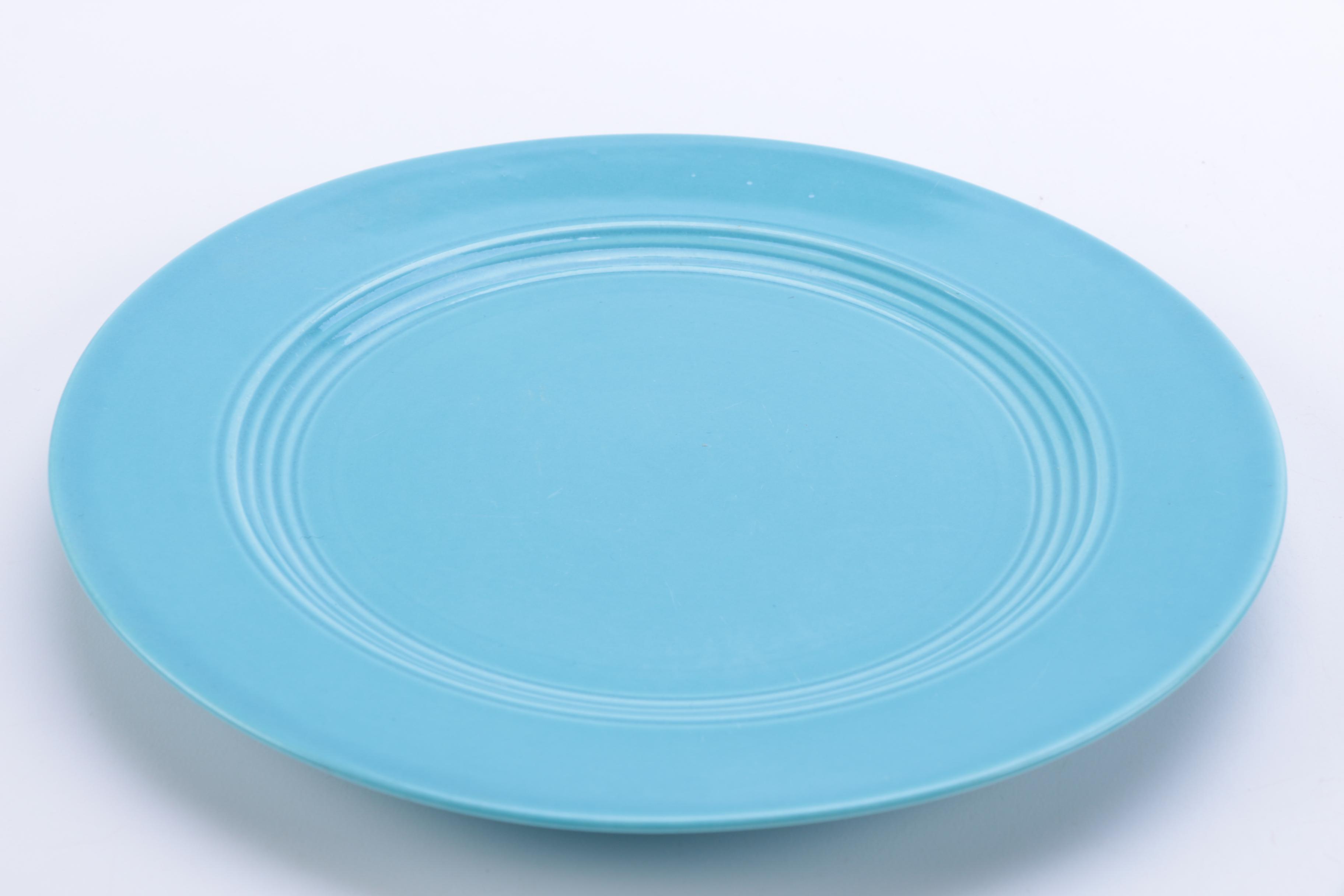 Vintage Homer Laughlin "Harlequin Turquoise" Ceramic Tableware