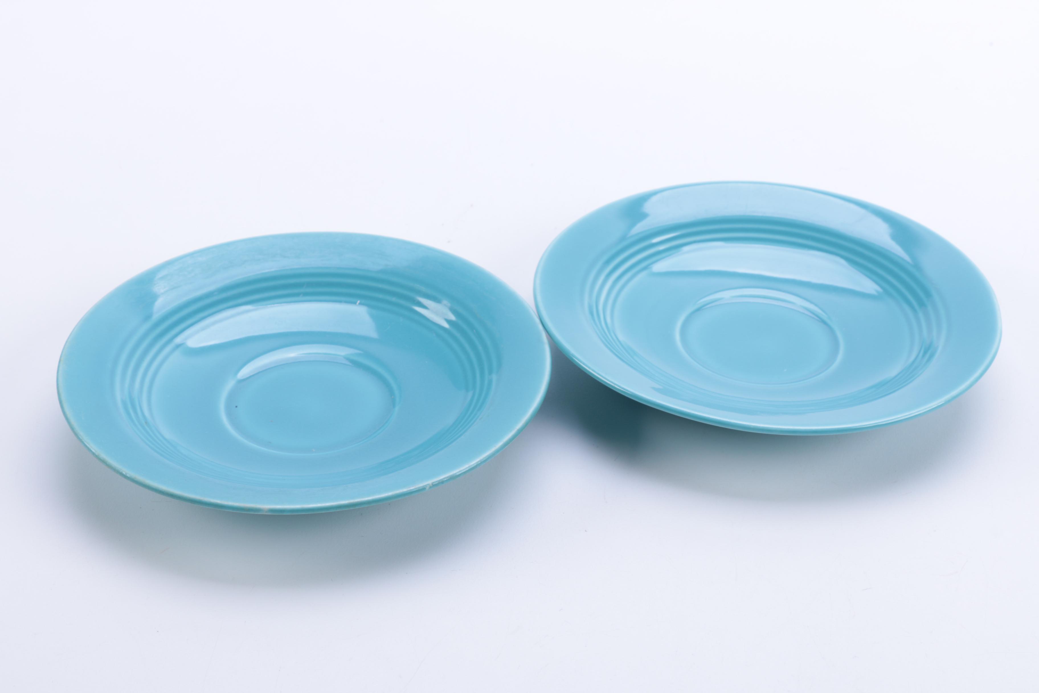 Vintage Homer Laughlin "Harlequin Turquoise" Ceramic Tableware