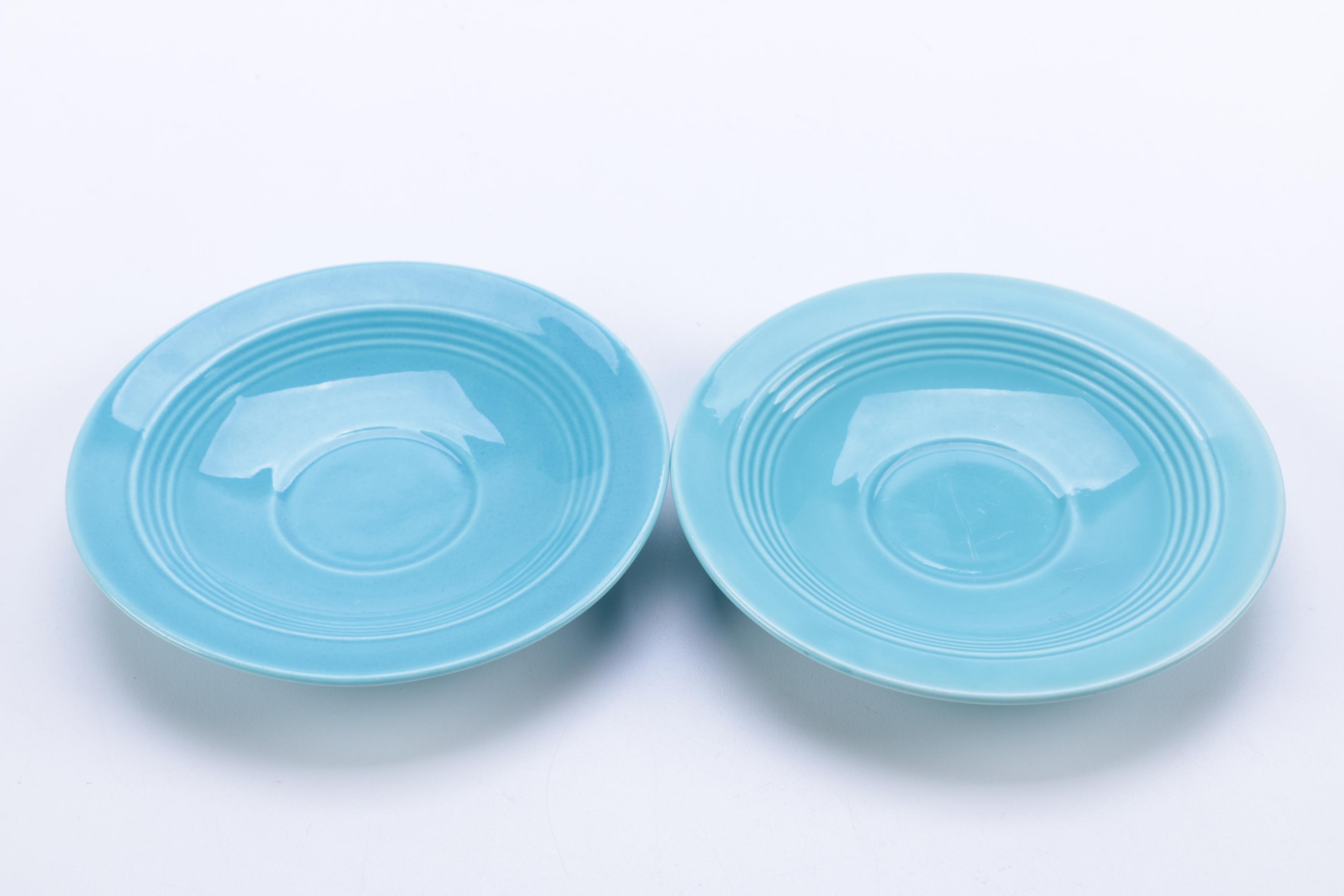 Vintage Homer Laughlin "Harlequin Turquoise" Ceramic Tableware