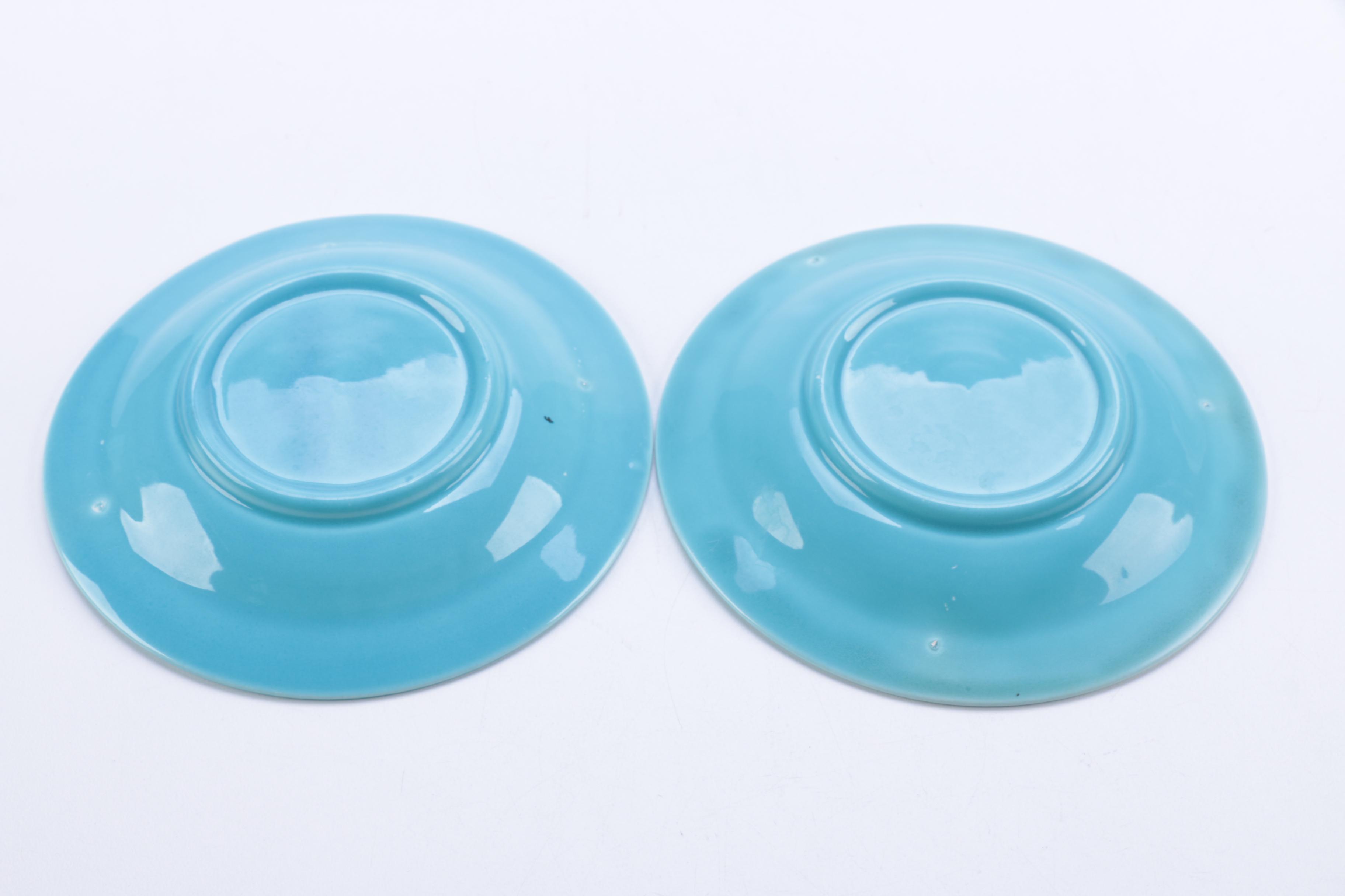 Vintage Homer Laughlin "Harlequin Turquoise" Ceramic Tableware