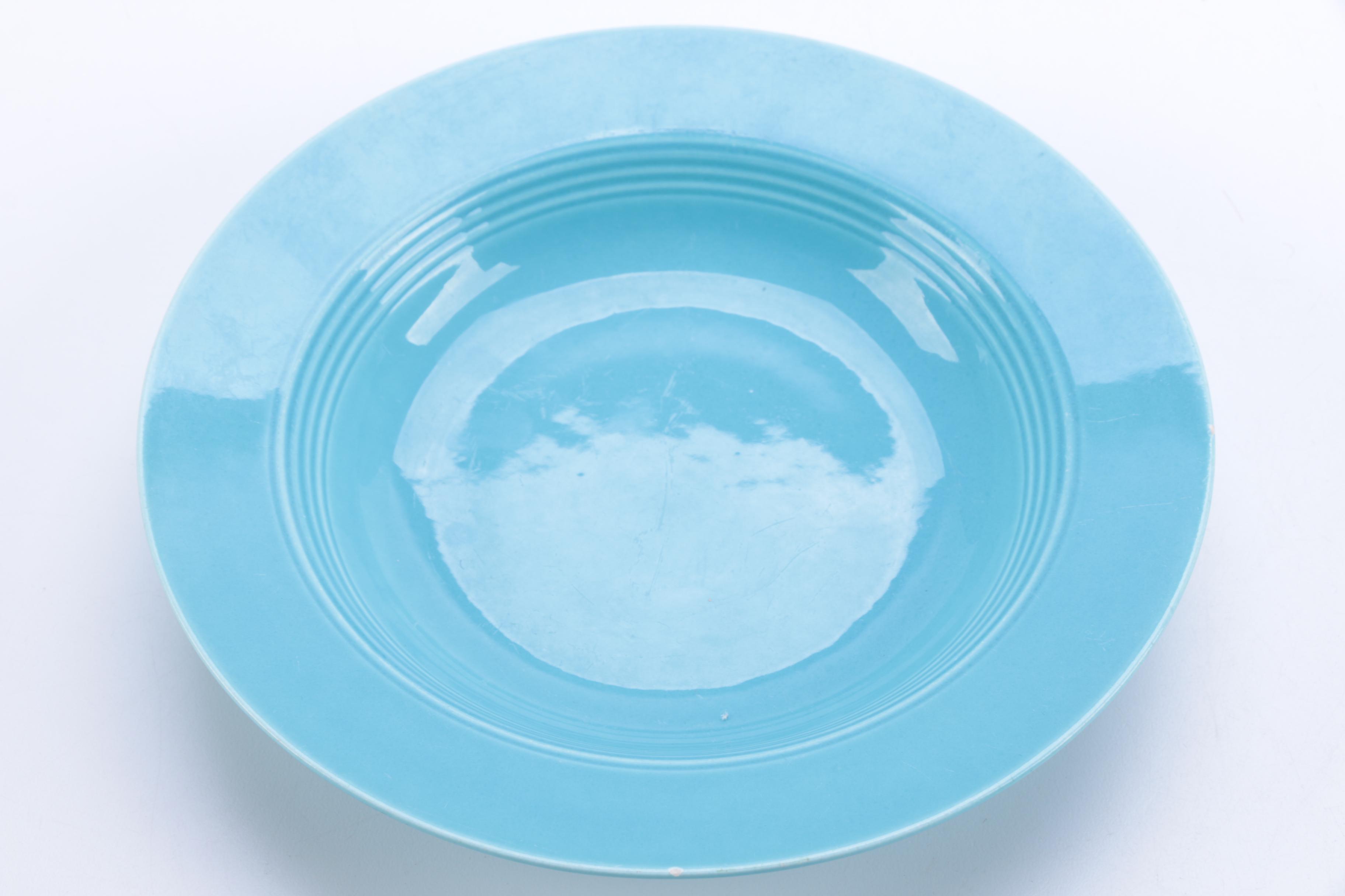 Vintage Homer Laughlin "Harlequin Turquoise" Ceramic Tableware