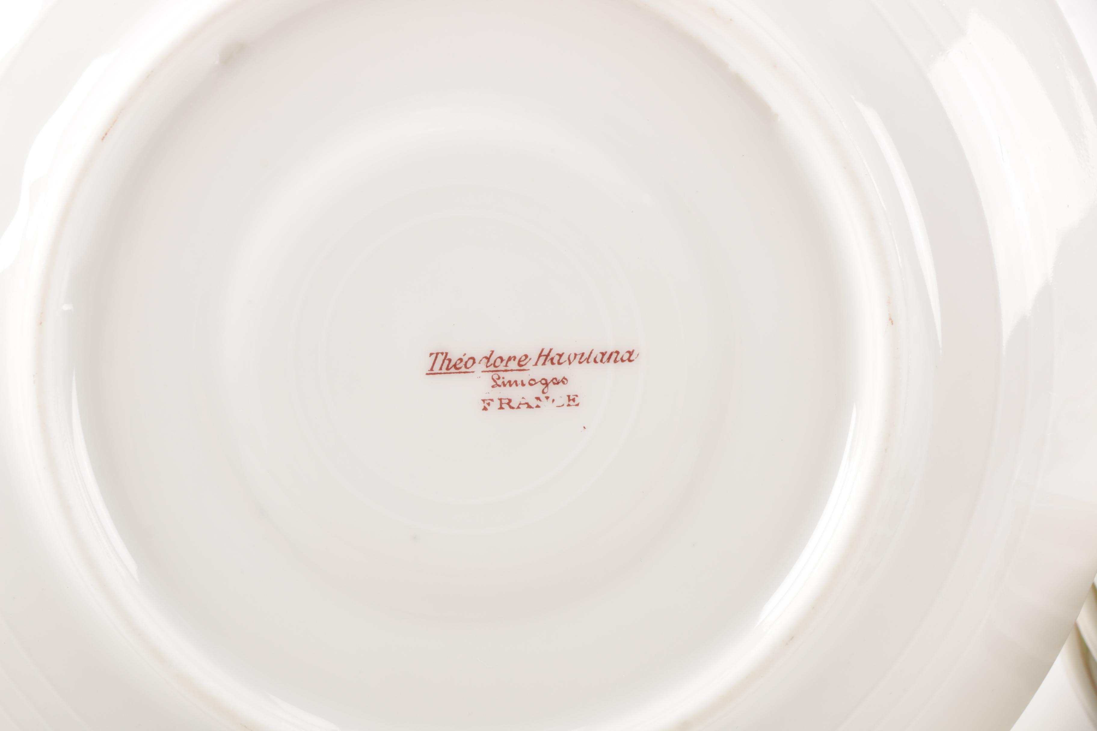 Theodore Haviland Tea Set