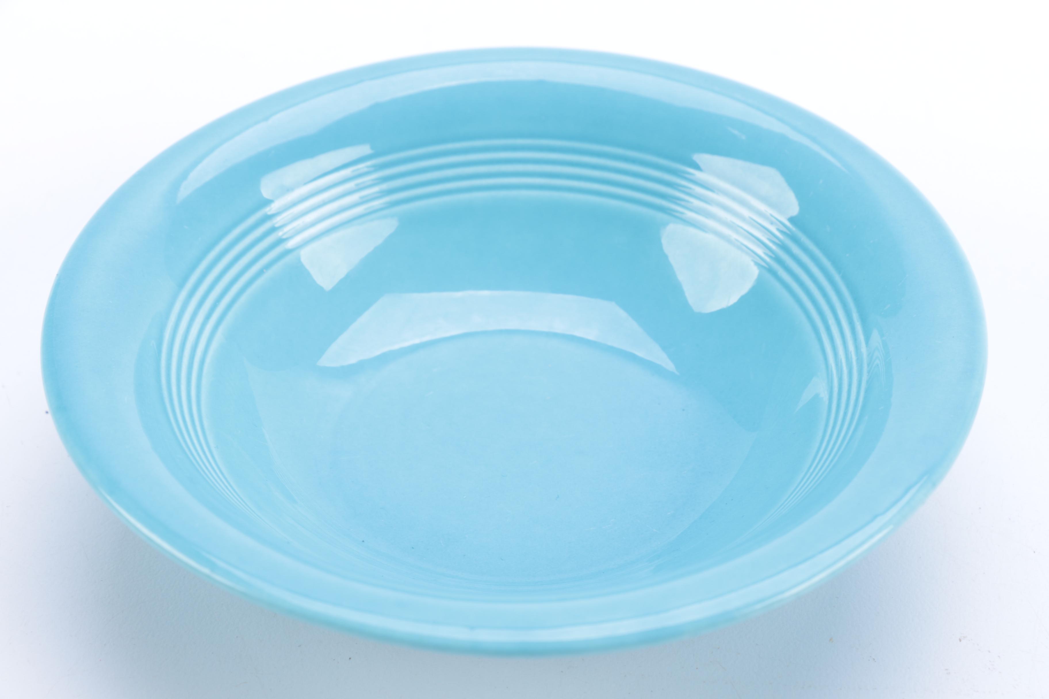 Vintage Homer Laughlin "Harlequin Turquoise" Ceramic Tableware