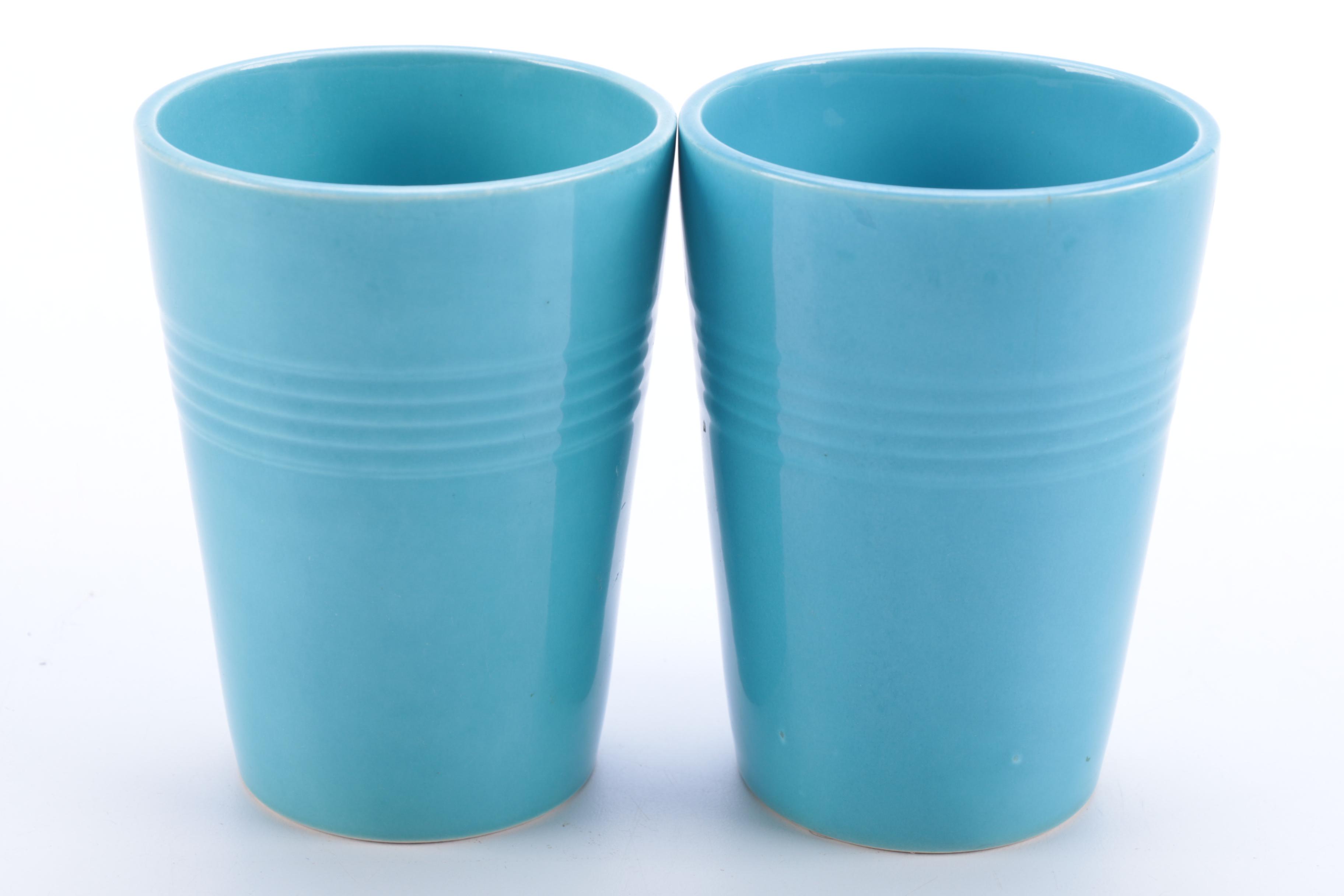 Vintage Homer Laughlin "Harlequin Turquoise" Ceramic Tableware