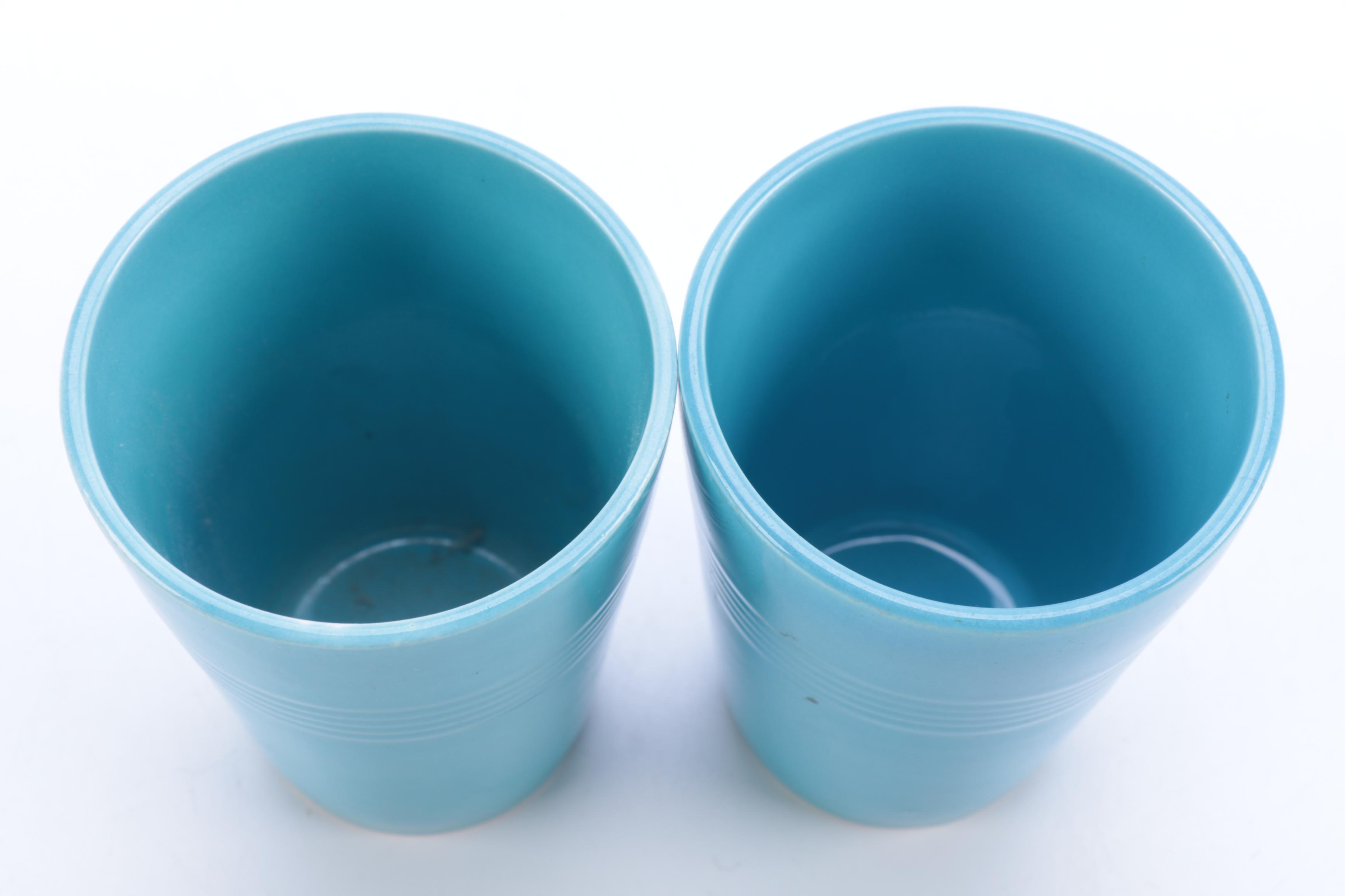 Vintage Homer Laughlin "Harlequin Turquoise" Ceramic Tableware