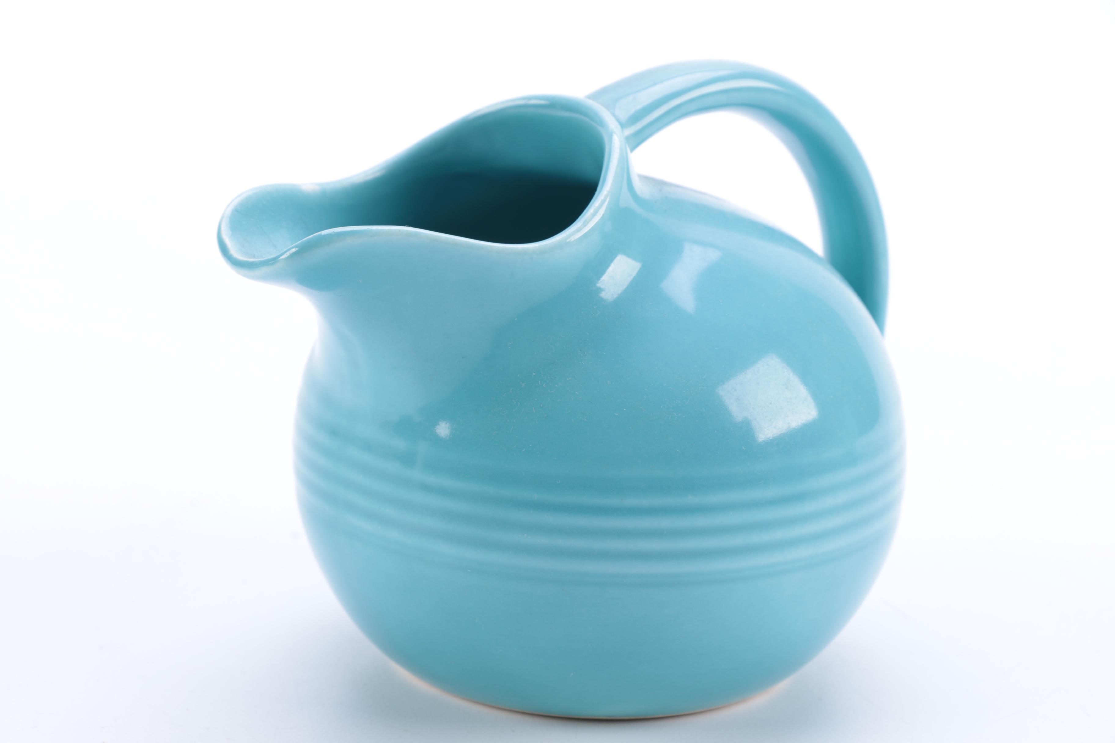 Vintage Homer Laughlin "Harlequin Turquoise" Ceramic Tableware