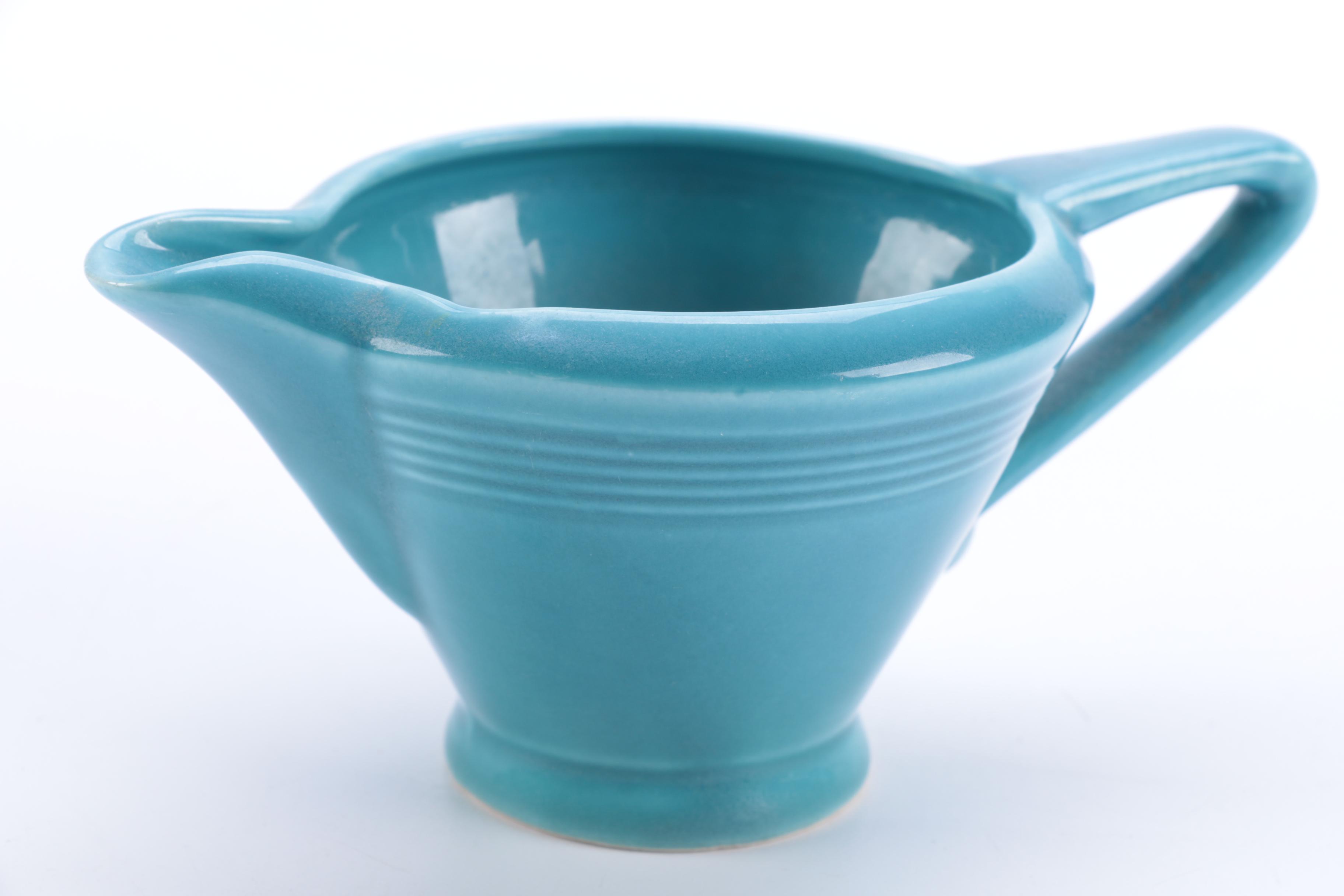 Vintage Homer Laughlin "Harlequin Turquoise" Ceramic Tableware