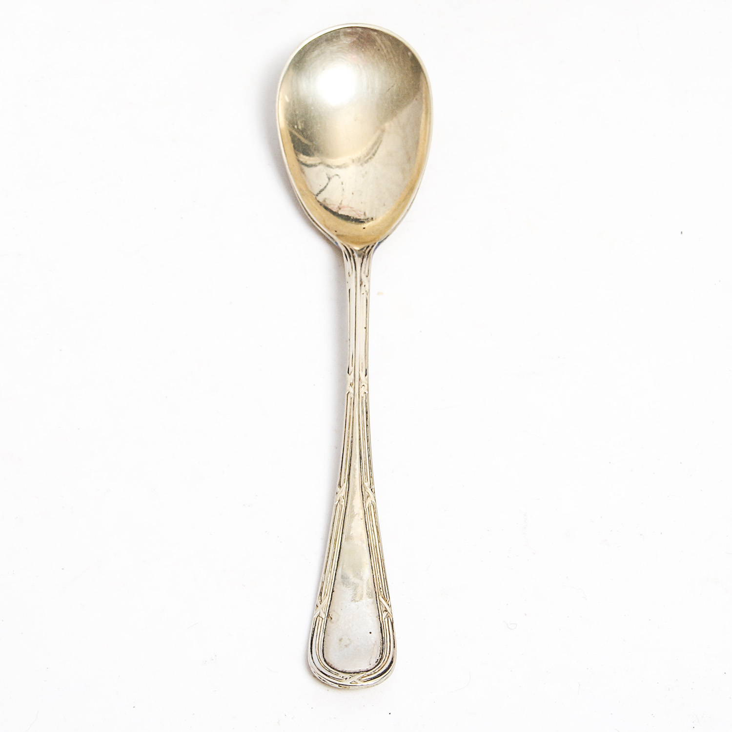 Plated Forbes Silver Co. Caddy with Latticino Glass Bowls