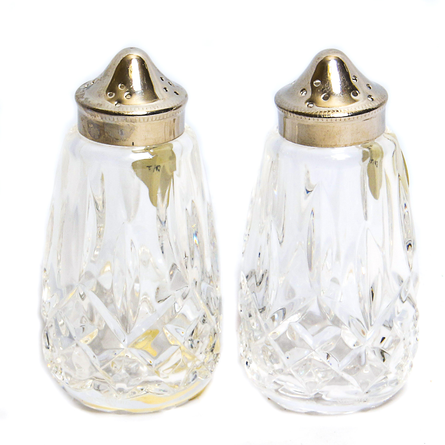 Waterford Crystal "Lismore" Salt and Pepper Set