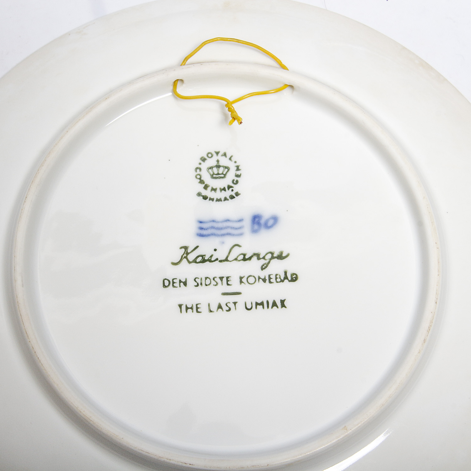 Royal Coppenhagen and Bareuther Porcelain Plates