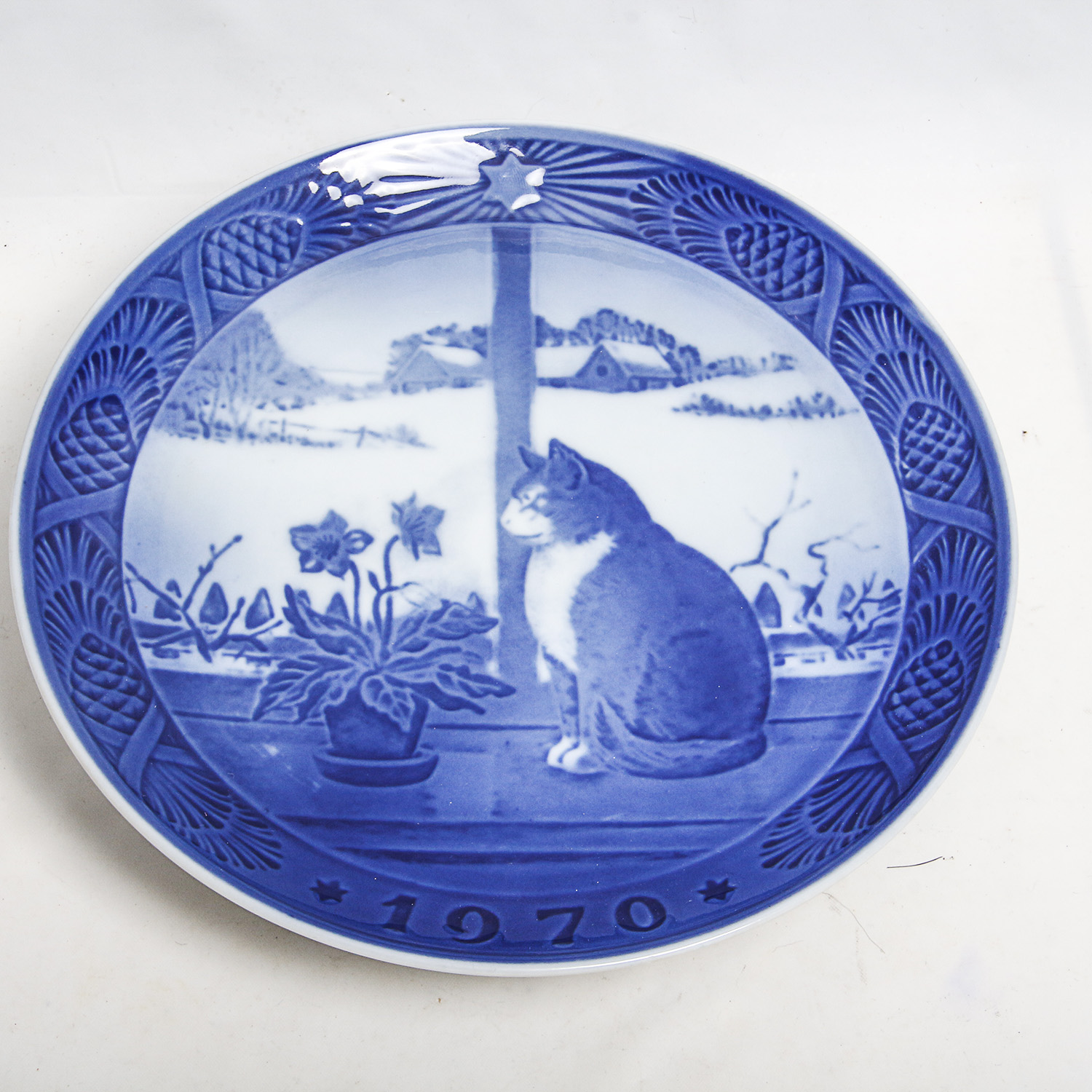 Royal Coppenhagen and Bareuther Porcelain Plates