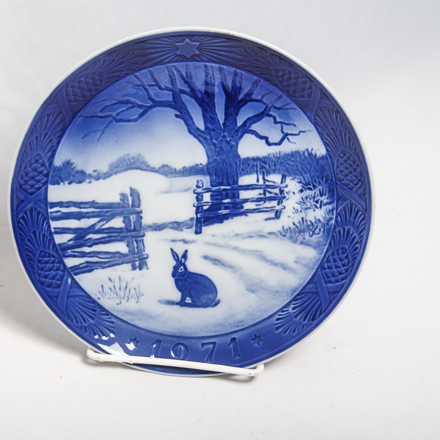 Royal Coppenhagen and Bareuther Porcelain Plates