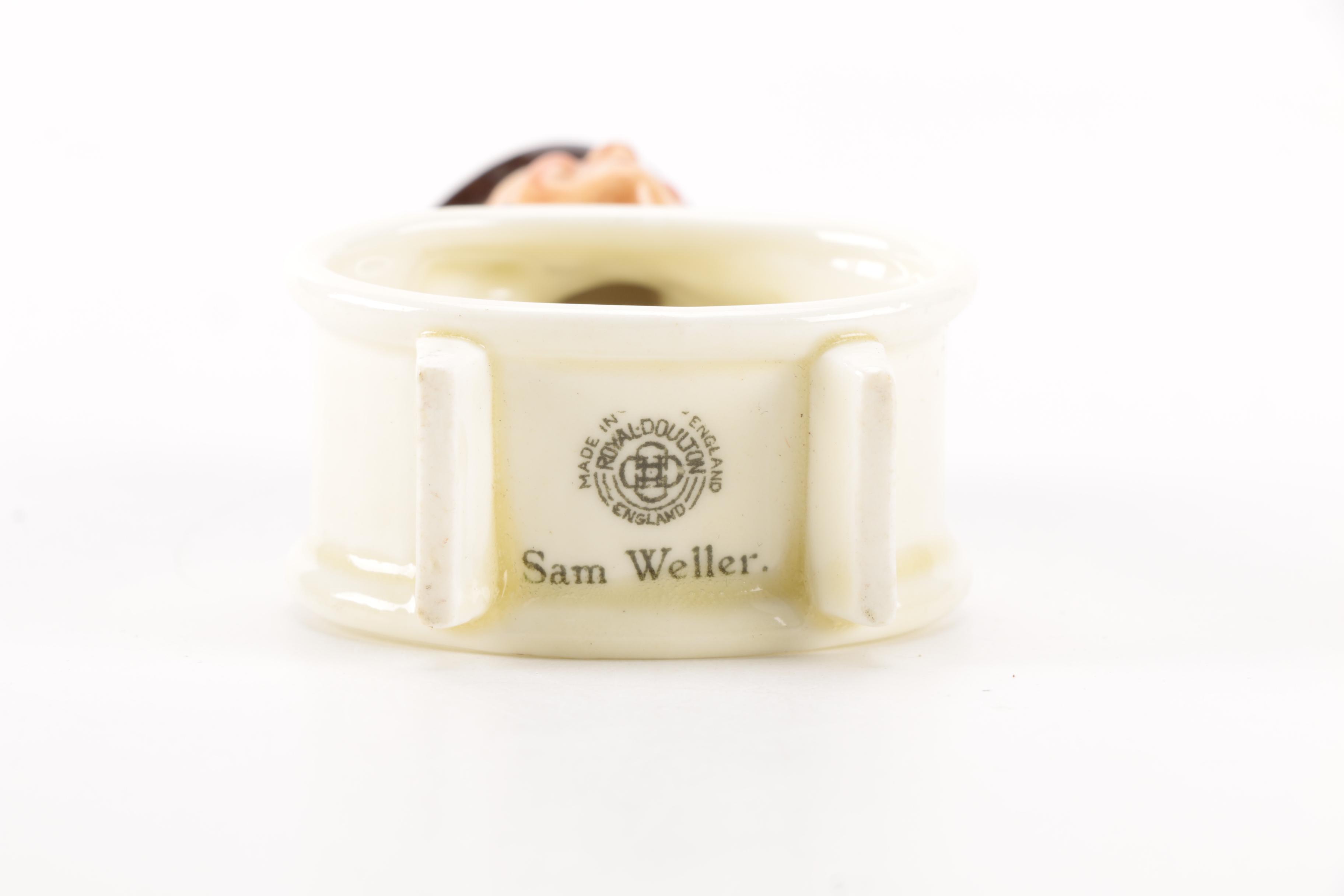 Royal Doulton Napkin Rings Featuring Charles Dickens Characters