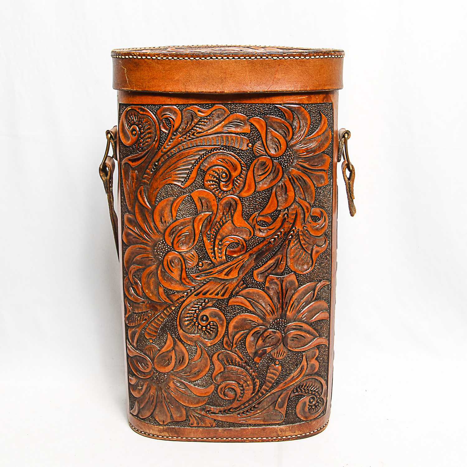 Collection of Hand-Tooled Leather Accessories