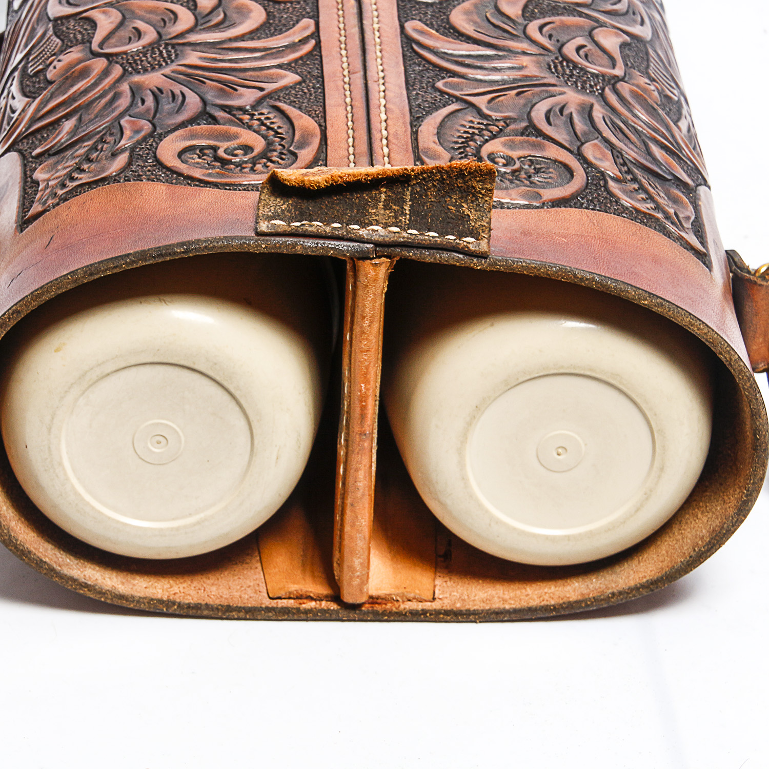 Collection of Hand-Tooled Leather Accessories