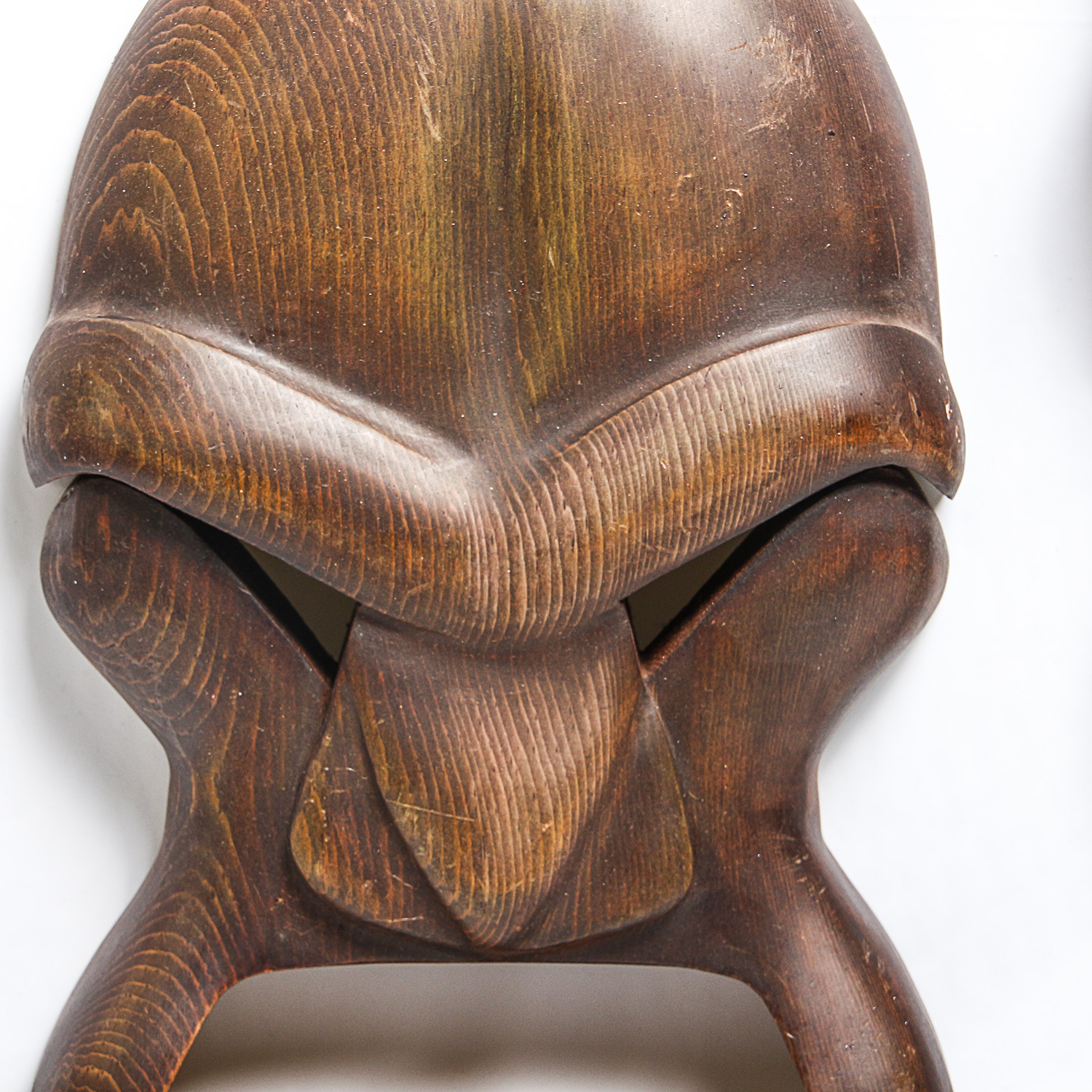 Pair of Carved Wooden Masks