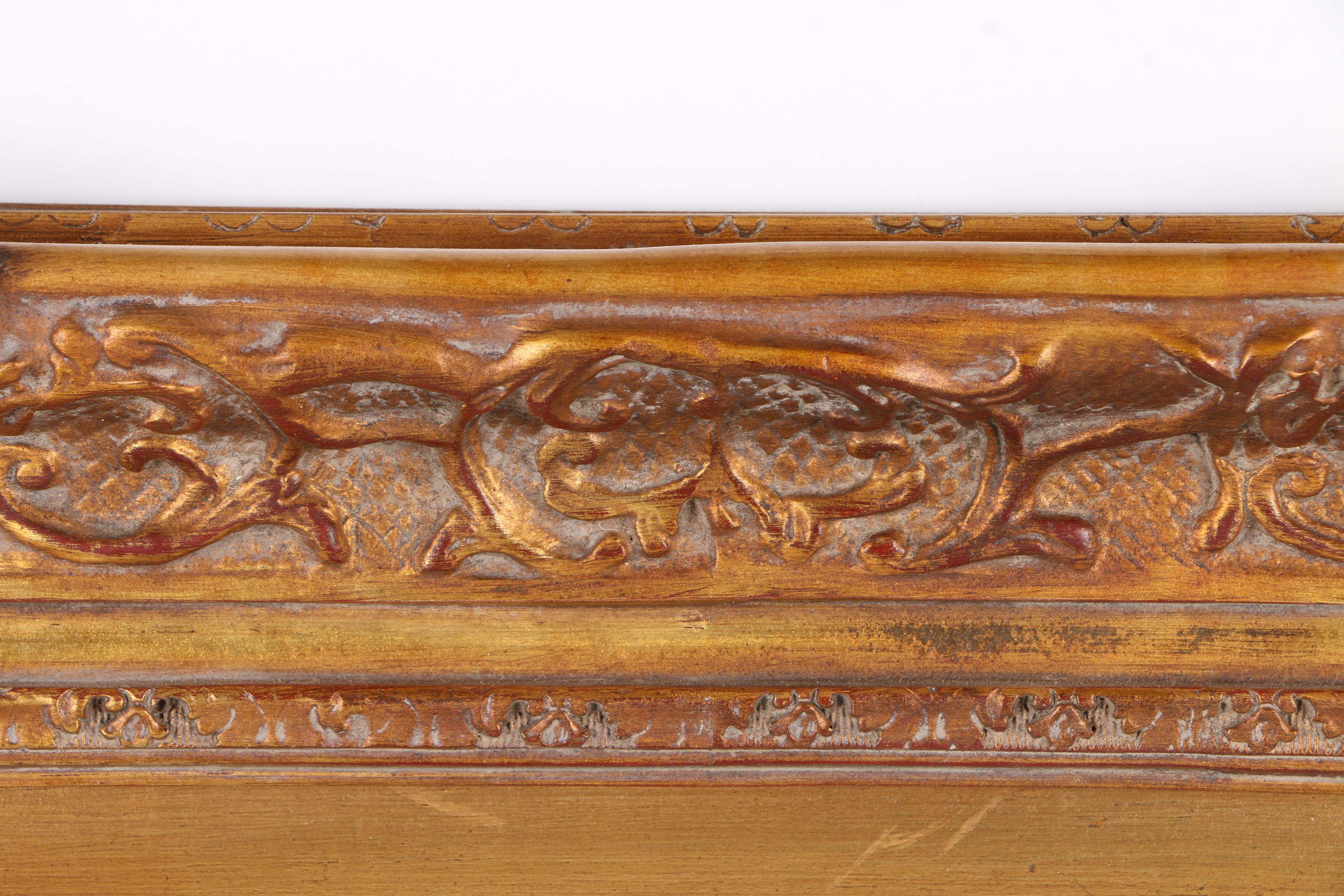 Oil on Canvas Painting of Cow in the Style of Van Webber