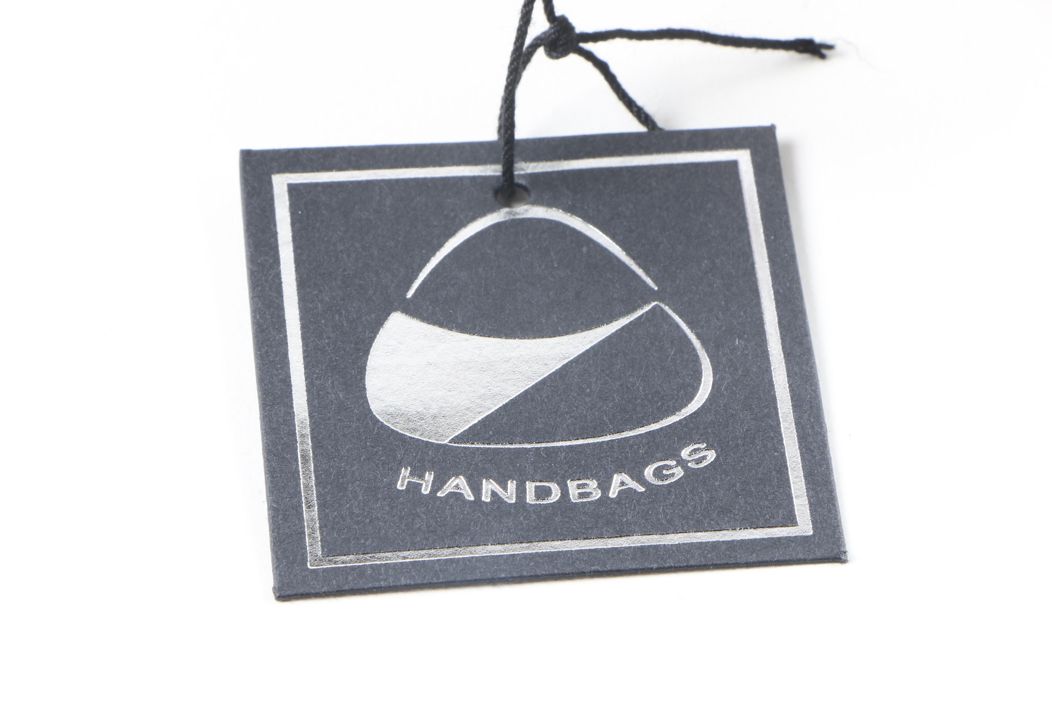 Faux Leather Bronze Handbag