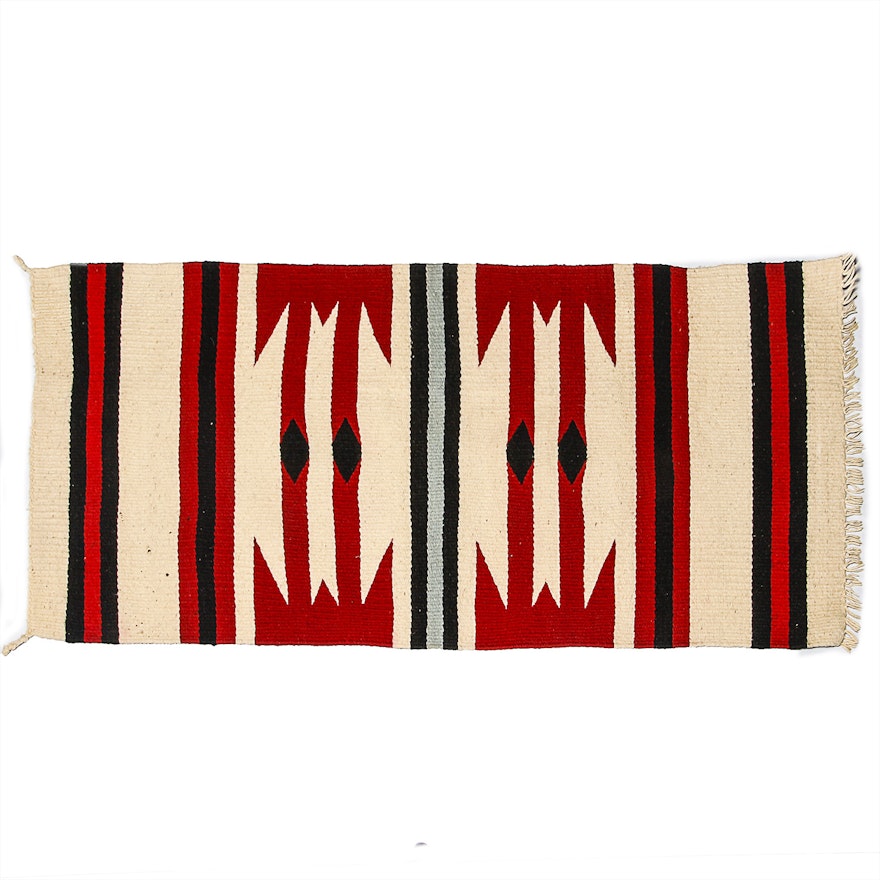 Handwoven Southwestern Wool Rug