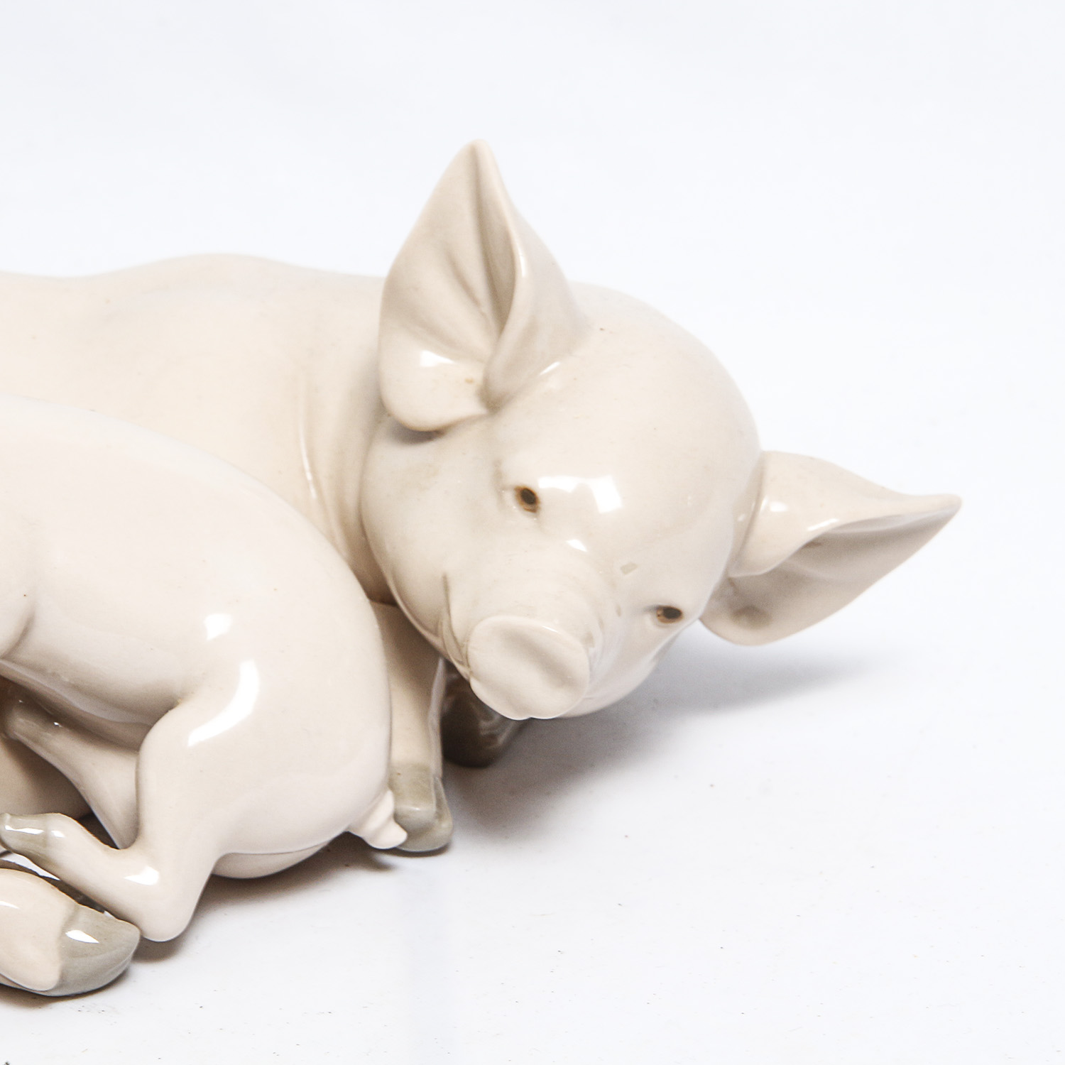 Lladró "Playful Piglets" Figurine