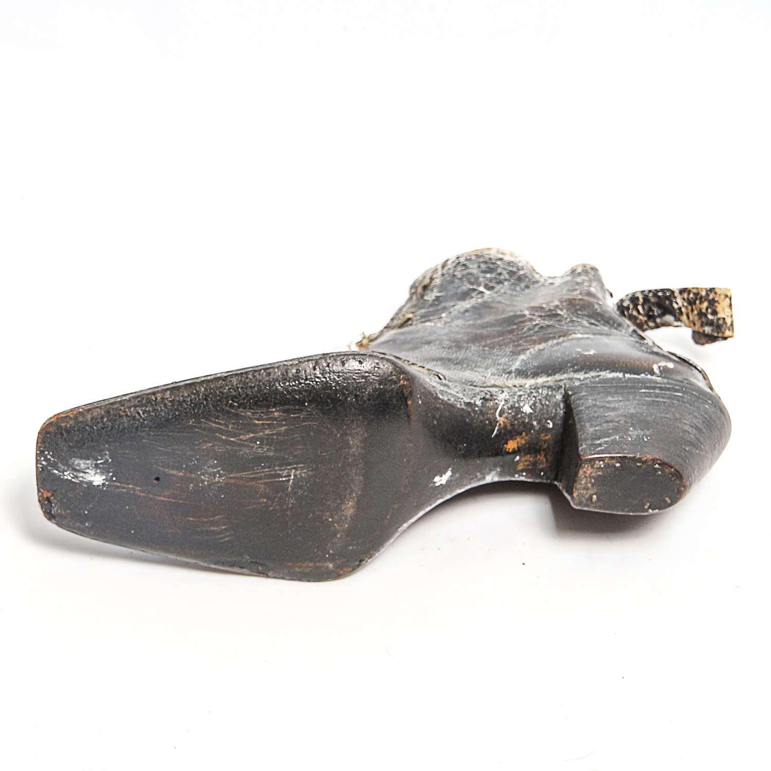 Pair of Antique Leather Shoe Pincushions