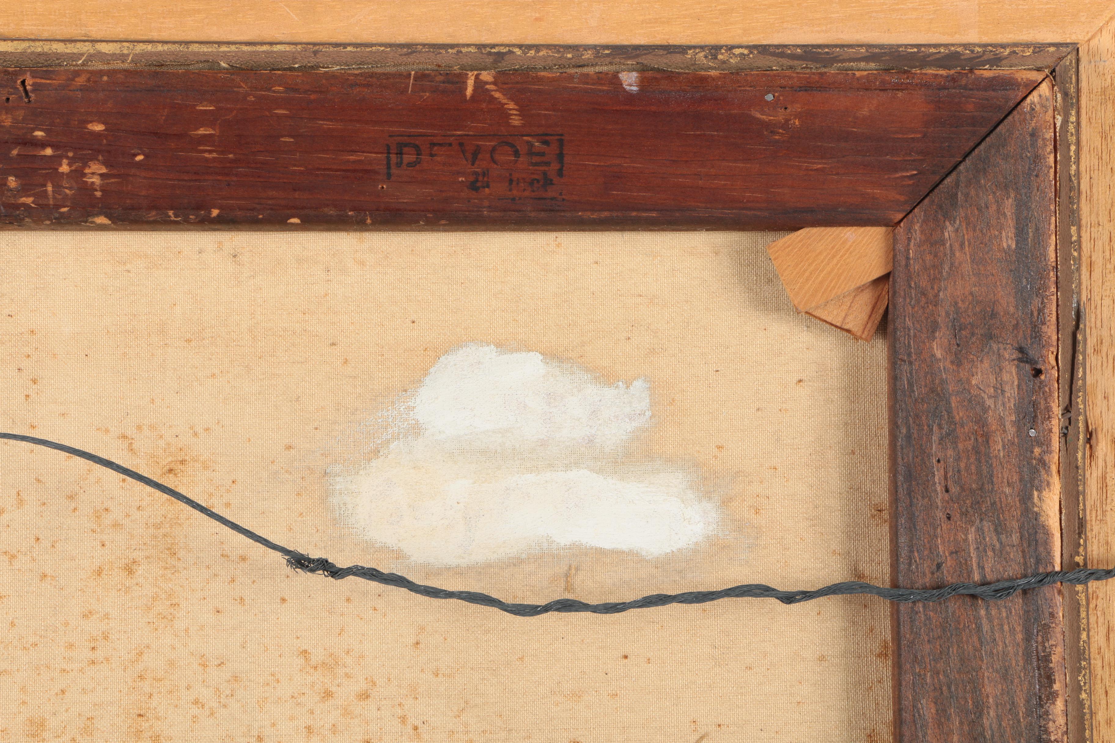 Oil on Canvas Portrait of Man