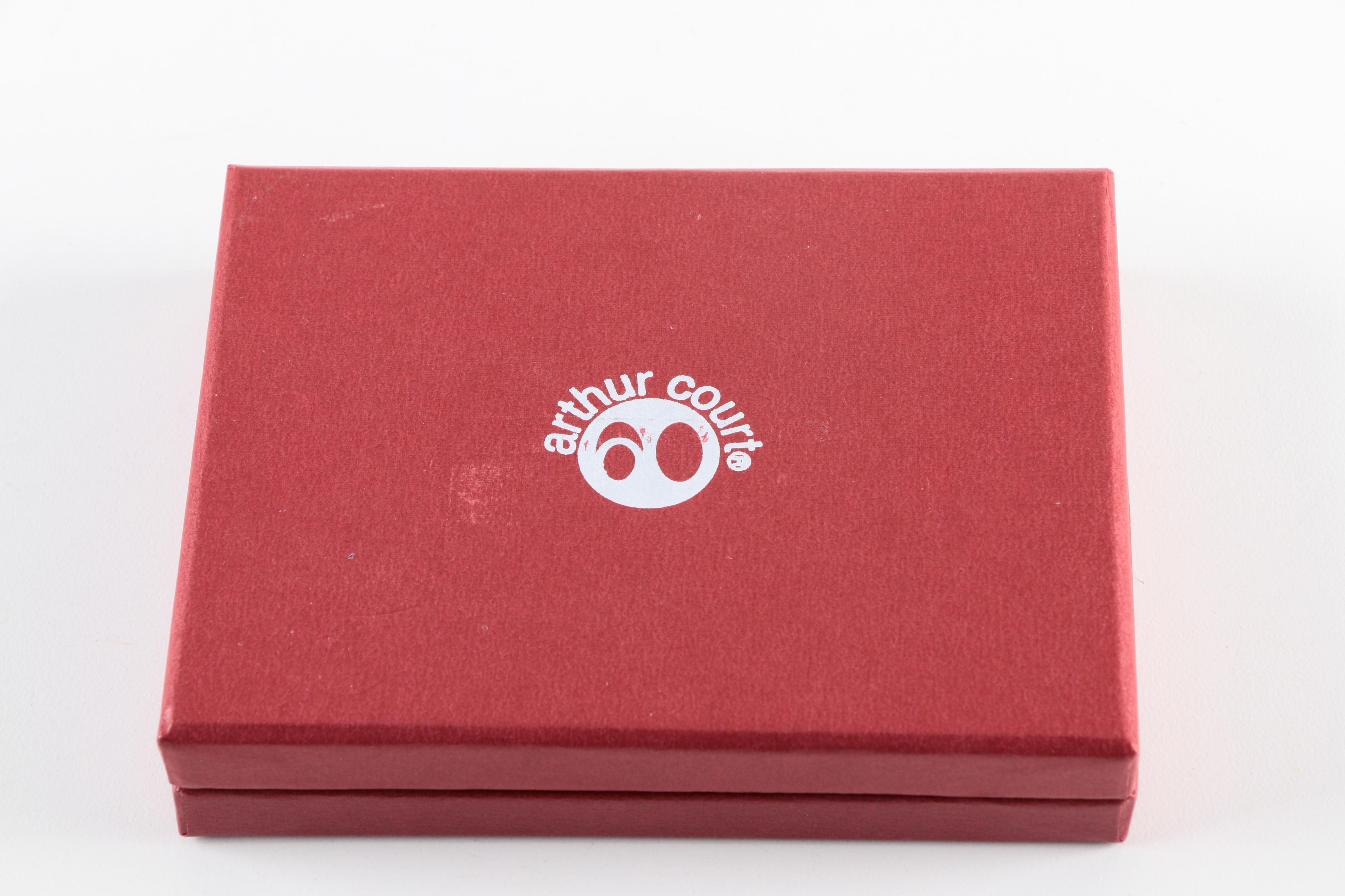 Arthur Court "Grape" Aluminium Butter Knives