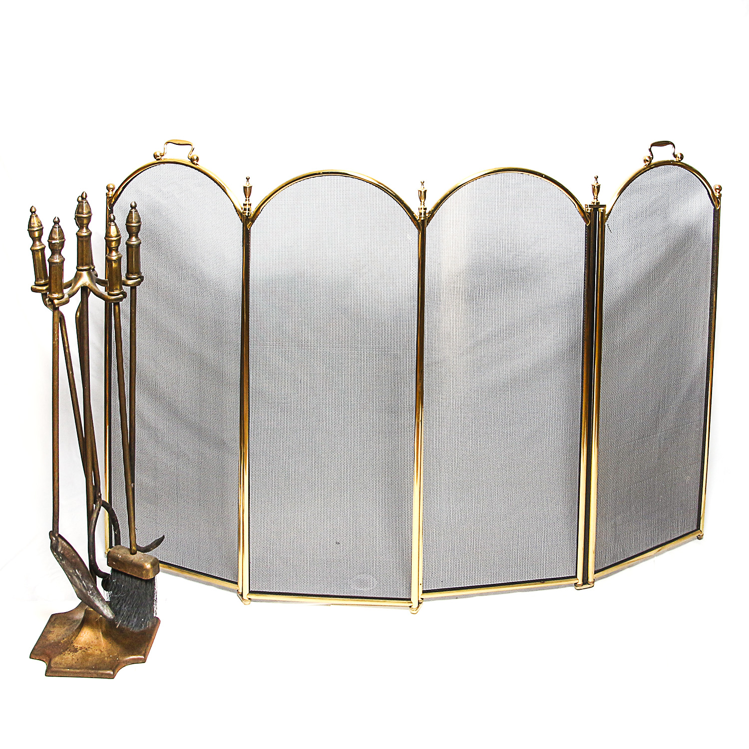 Fireplace Tools and Screen