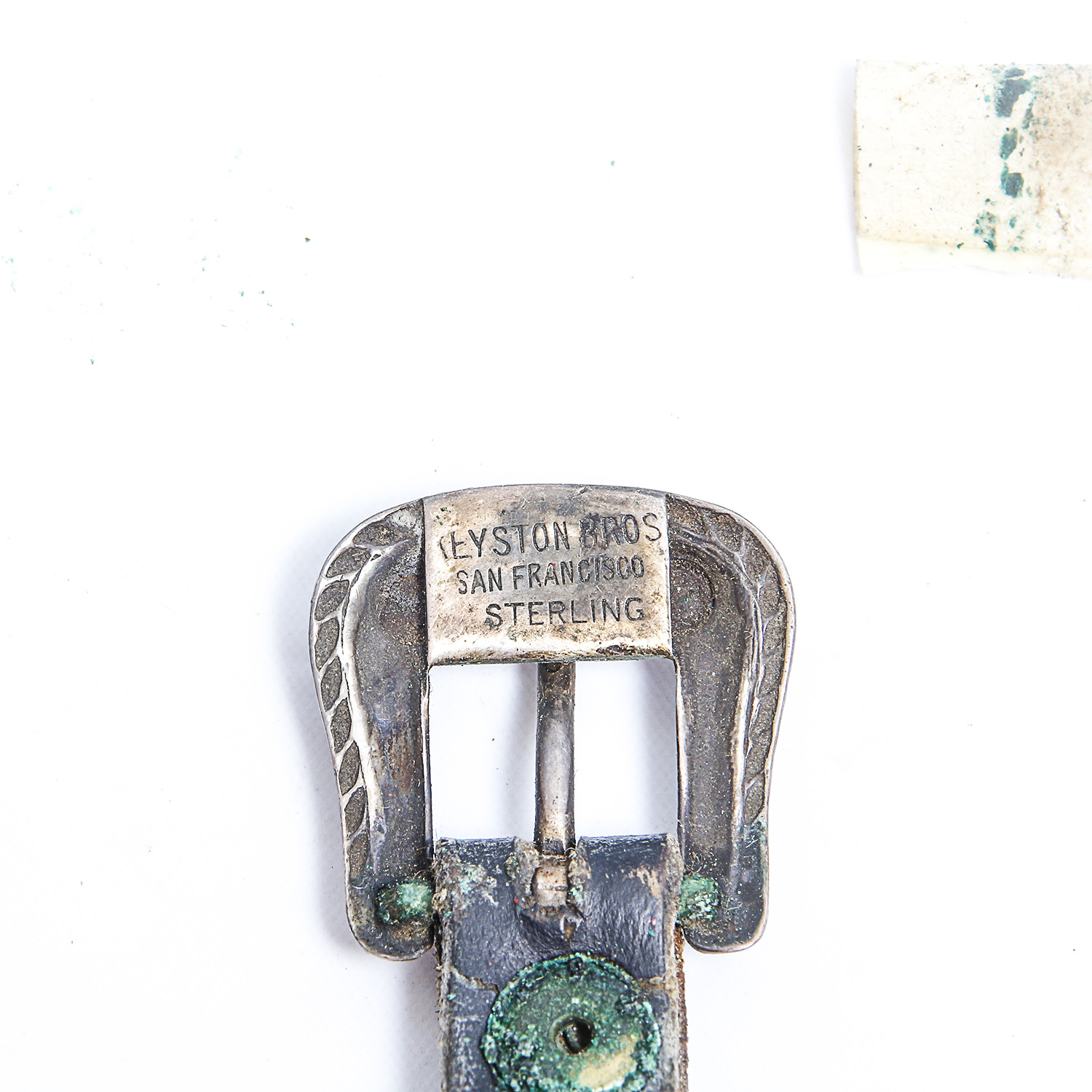 Sterling Western Belt Buckle Fragments