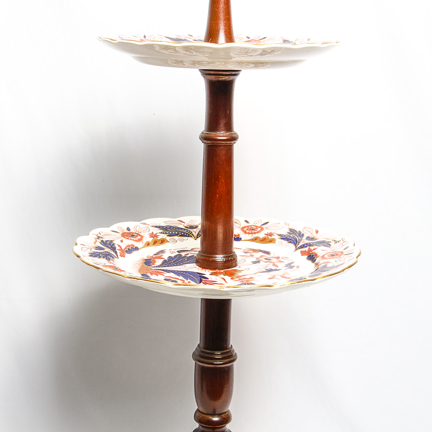 Booth's "Dovedale" Ironstone Tea Stand