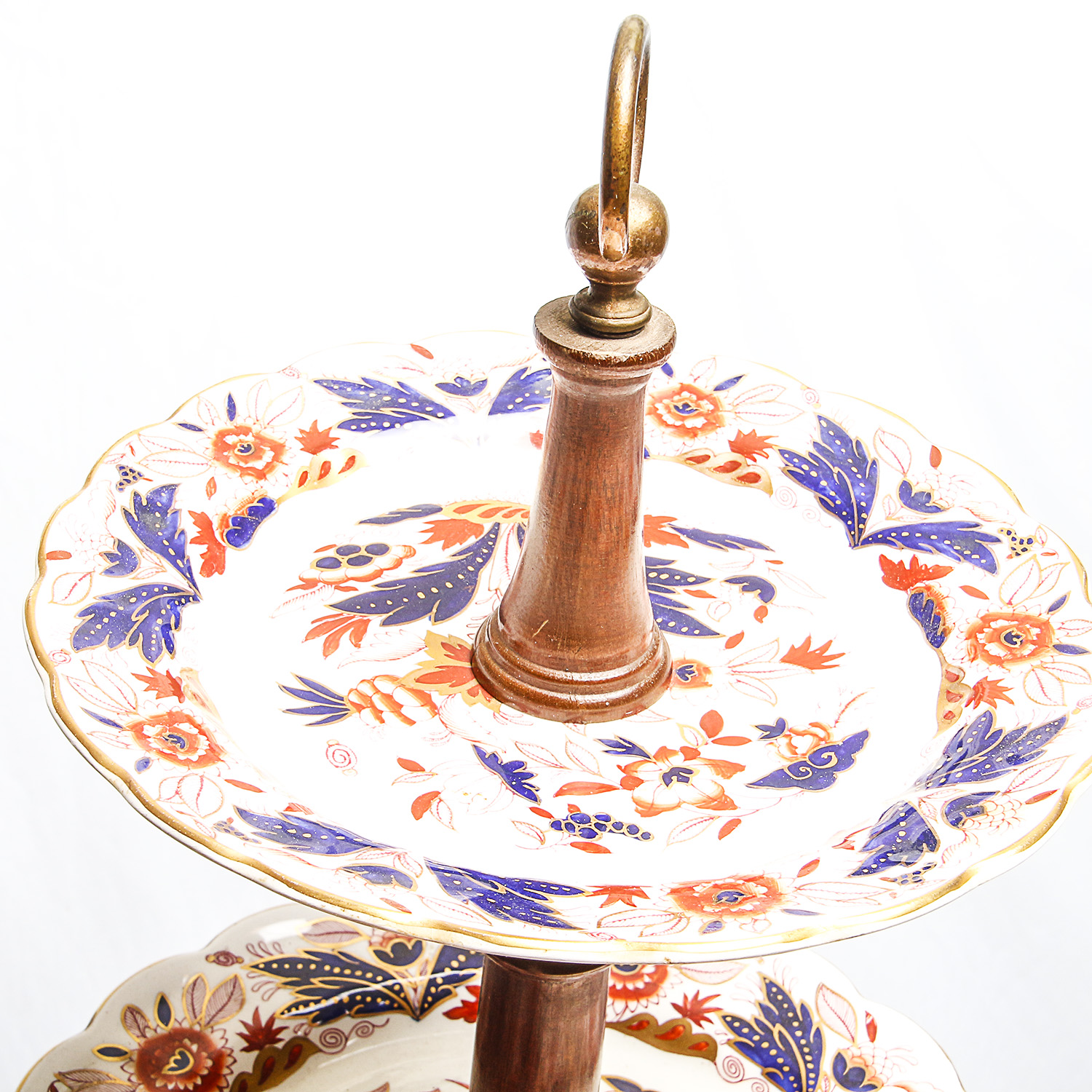 Booth's "Dovedale" Ironstone Tea Stand