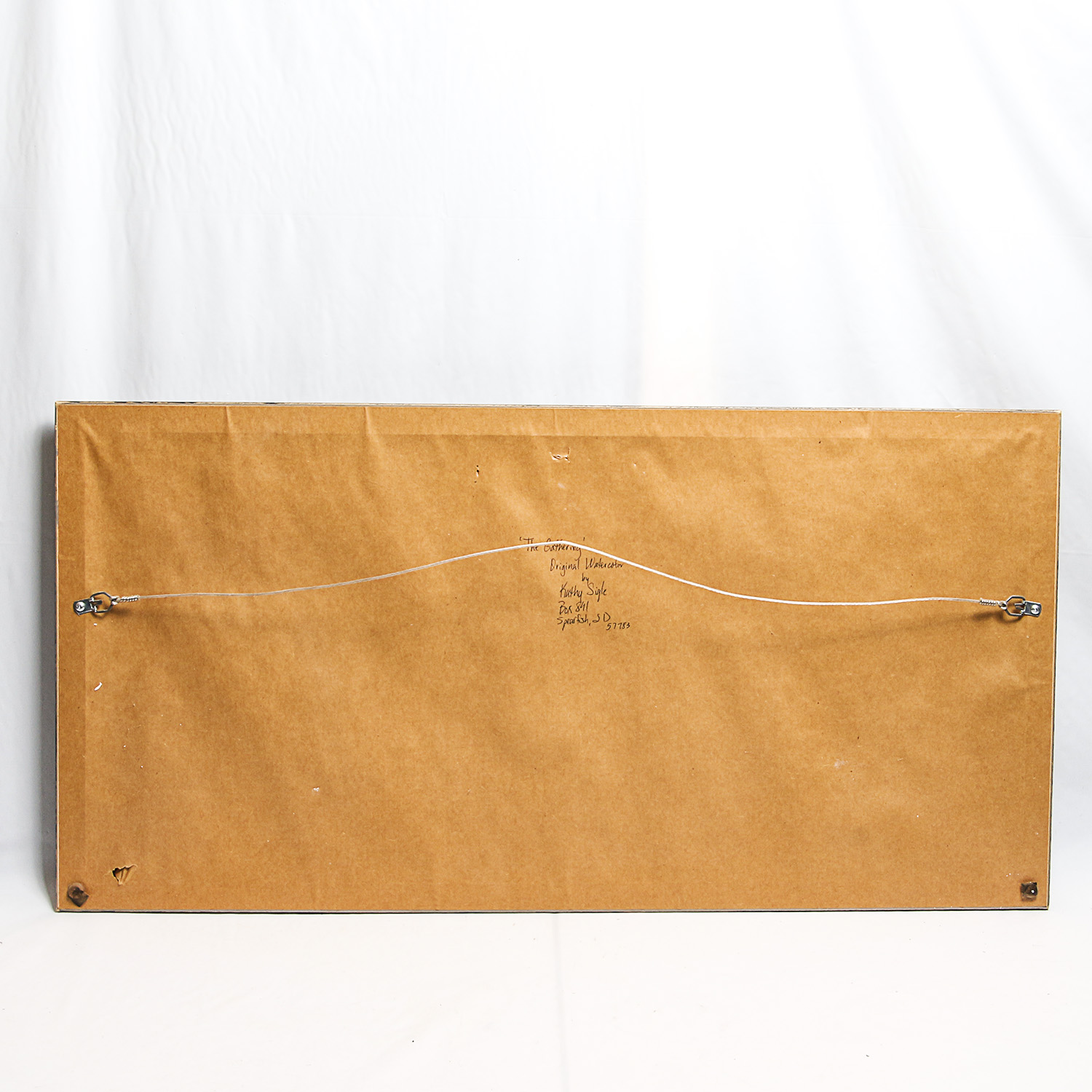 Kathy Sigle Original Watercolor "The Gathering"