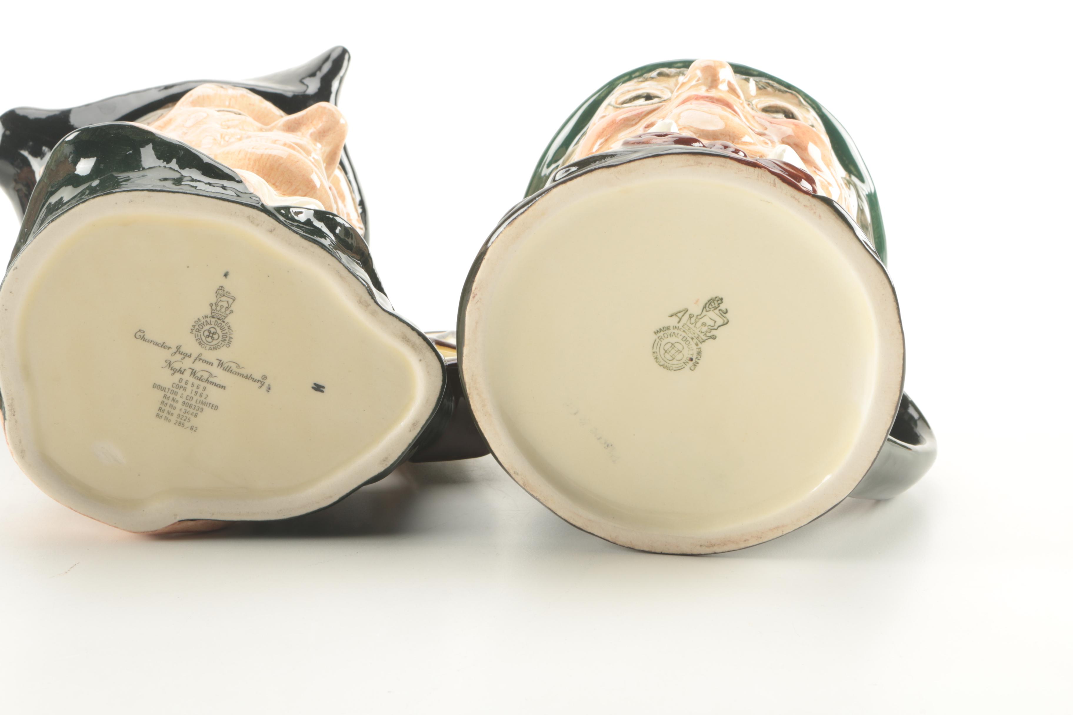 Royal Doulton Toby Jugs