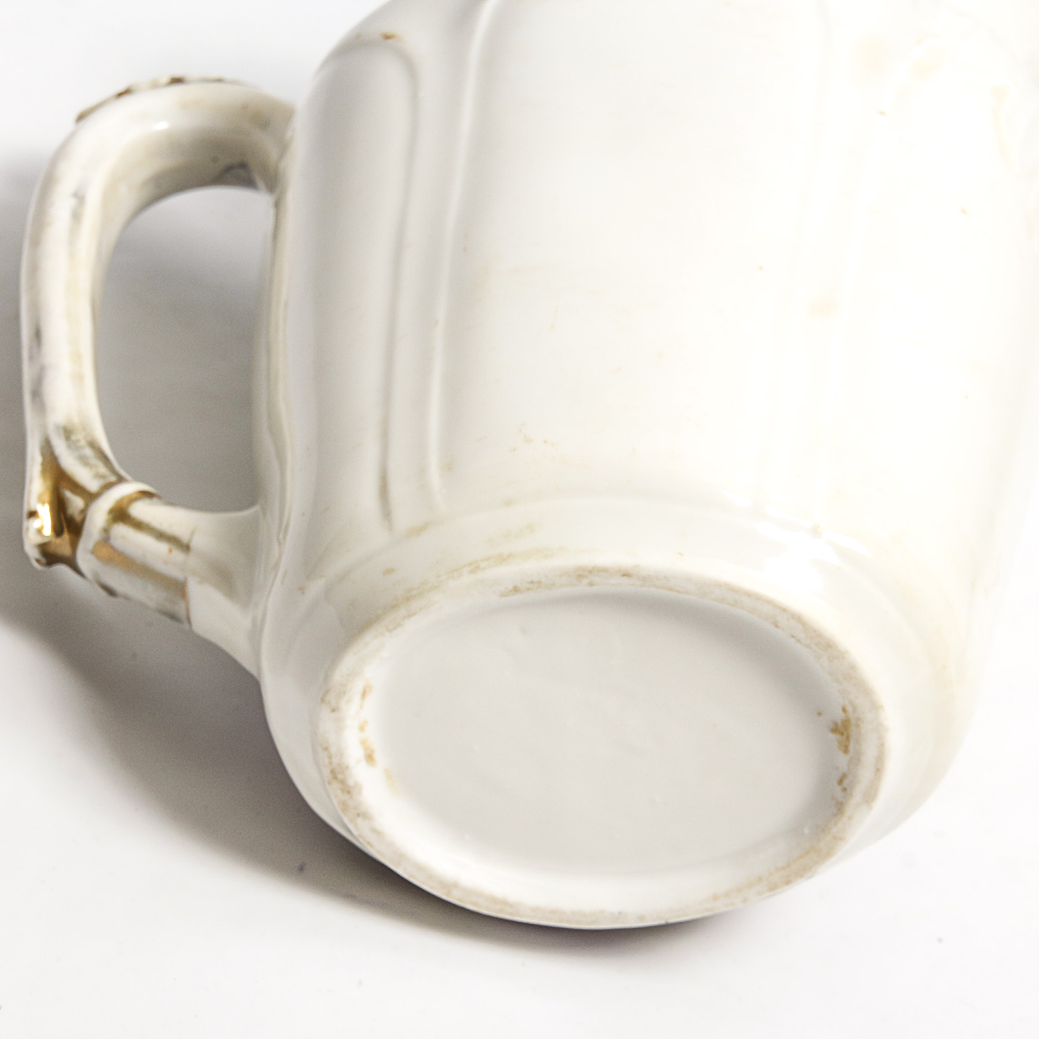 Grouping of Porcelain Pitchers with Ludwigsburg Dish