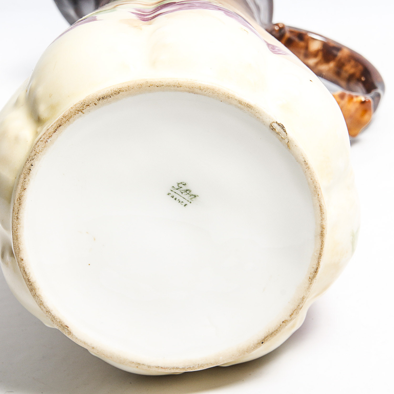 Grouping of Porcelain Pitchers with Ludwigsburg Dish