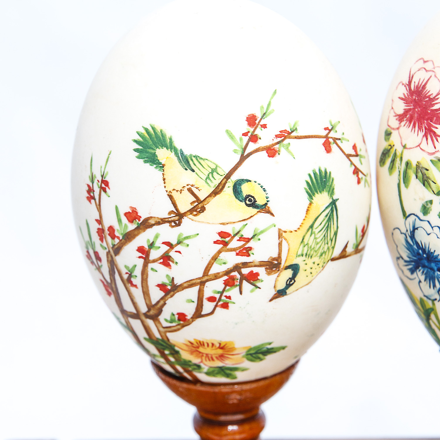 Grouping of Decorative Eggs