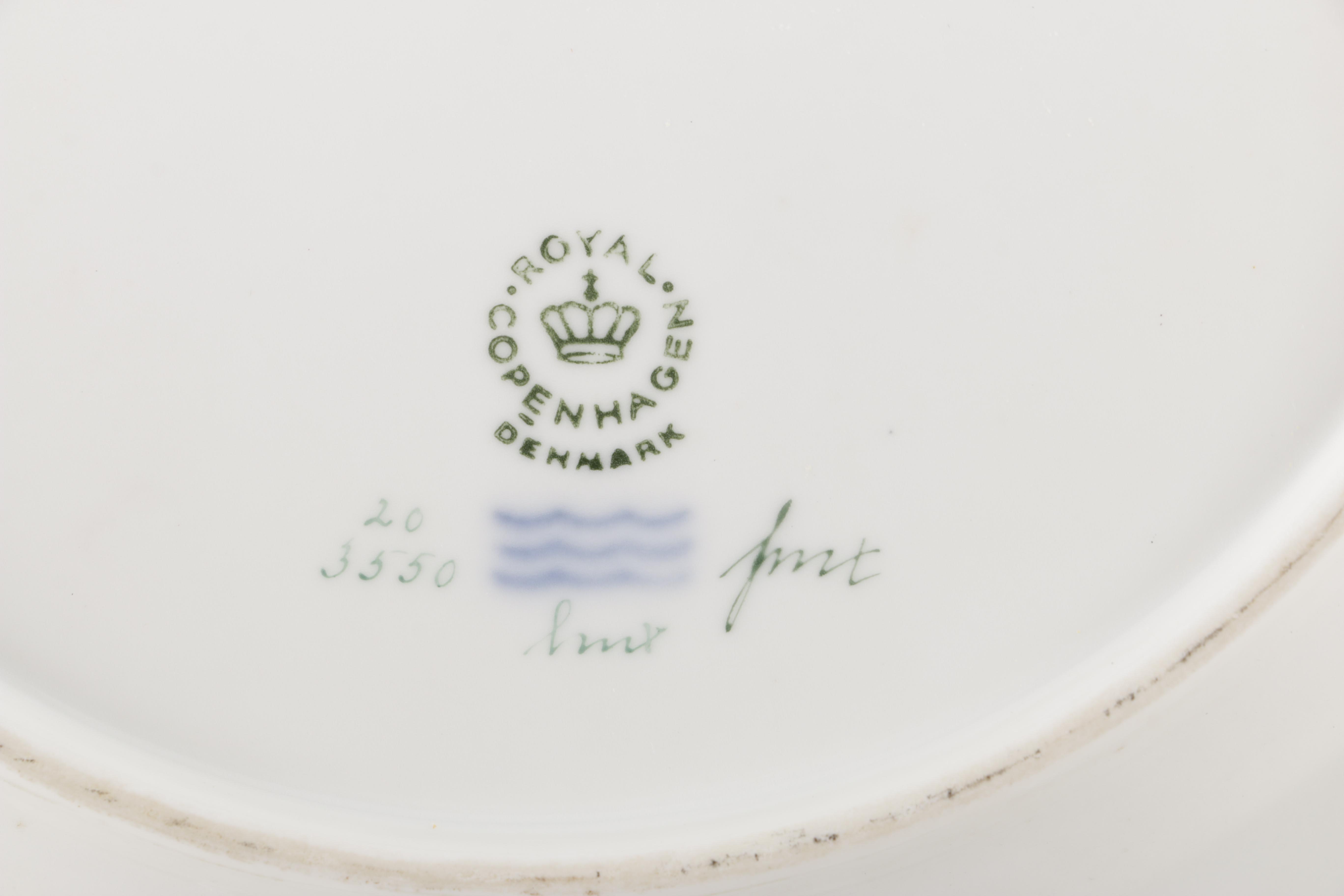 Porcelain Tableware Featuring Royal Copenhagen