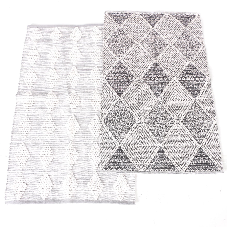 Power-Loomed Cotton Accent Rugs Including Nourison for Kathy Ireland Home