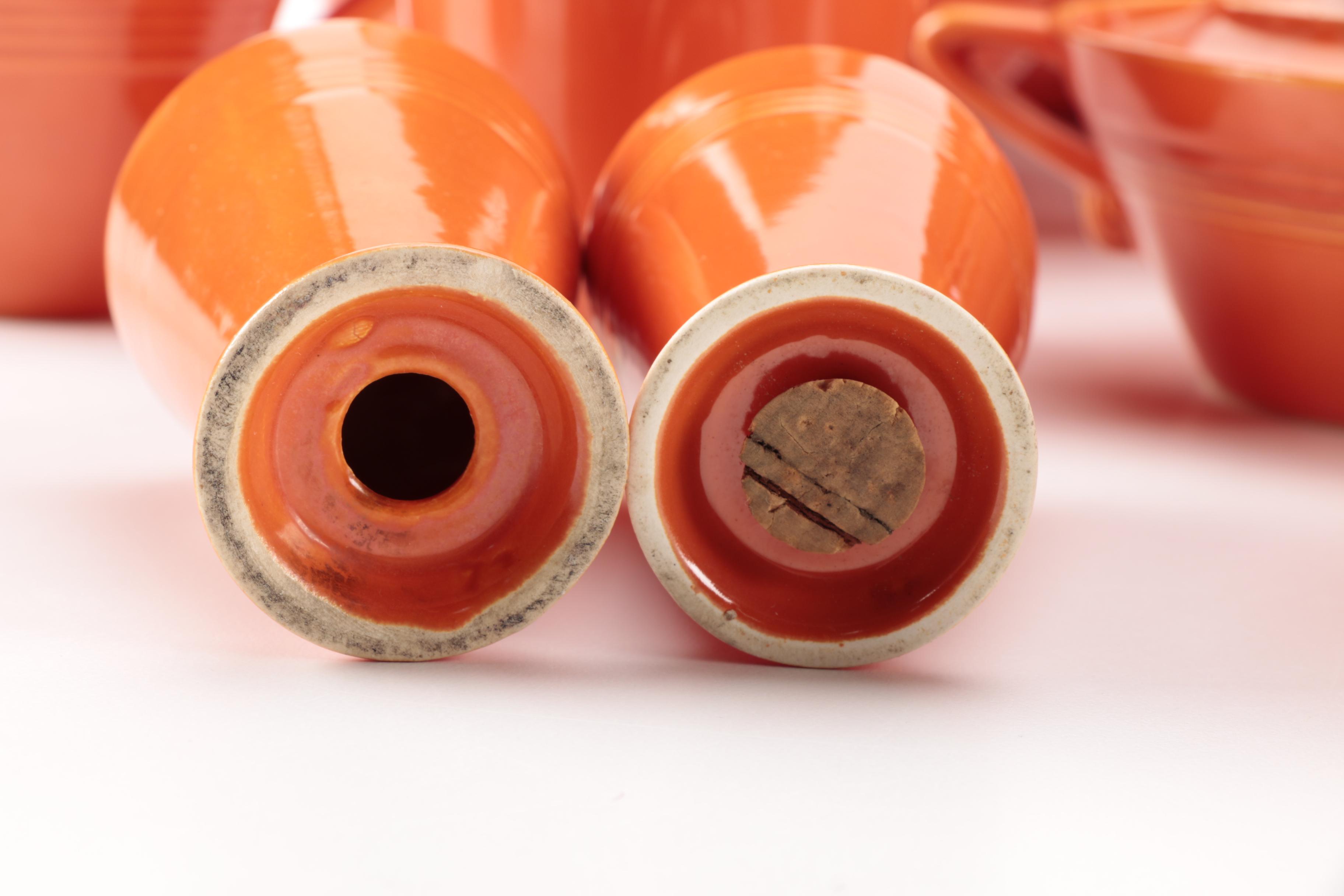 Vintage Harlequin China Collection in Orange