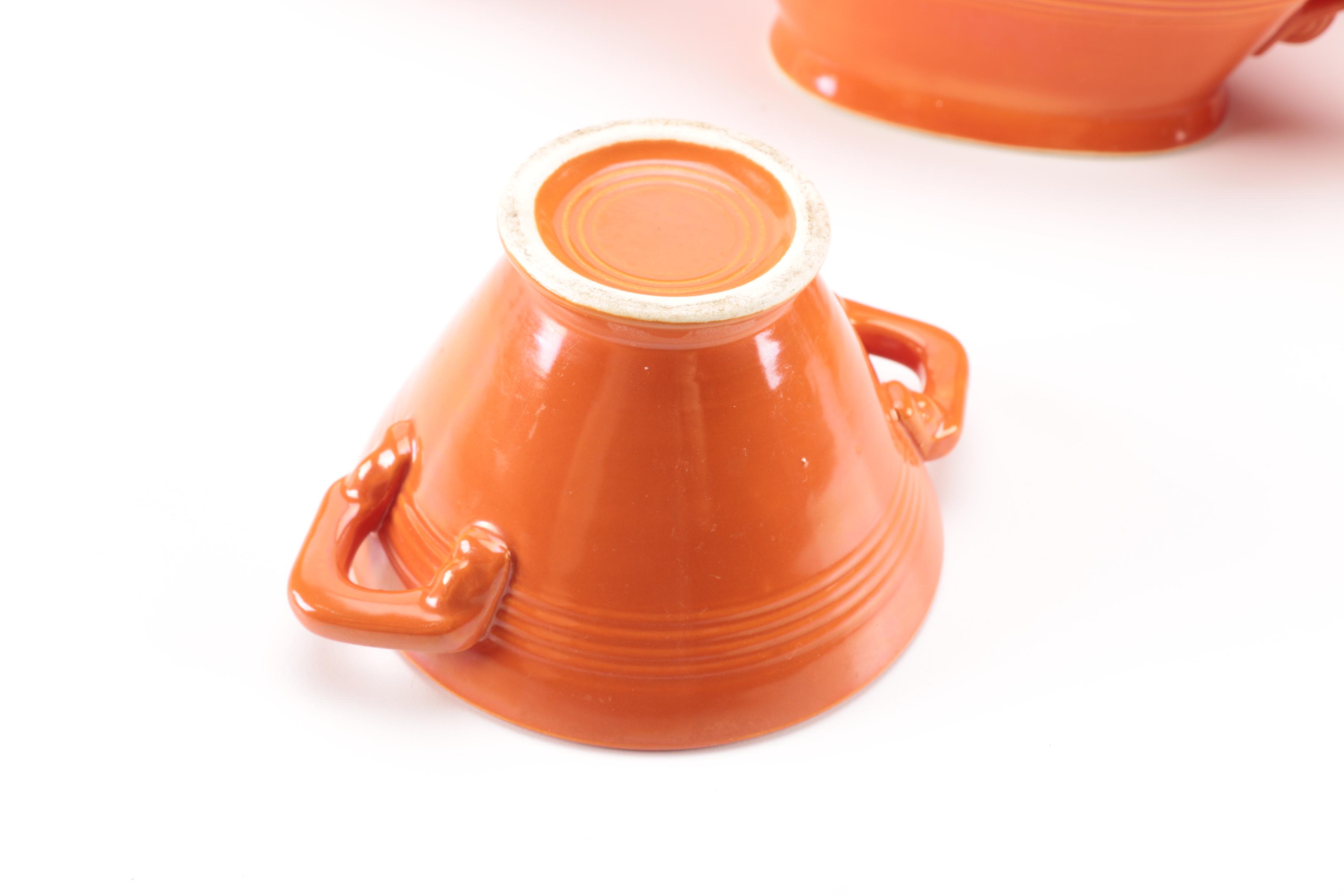 Vintage Harlequin China Collection in Orange