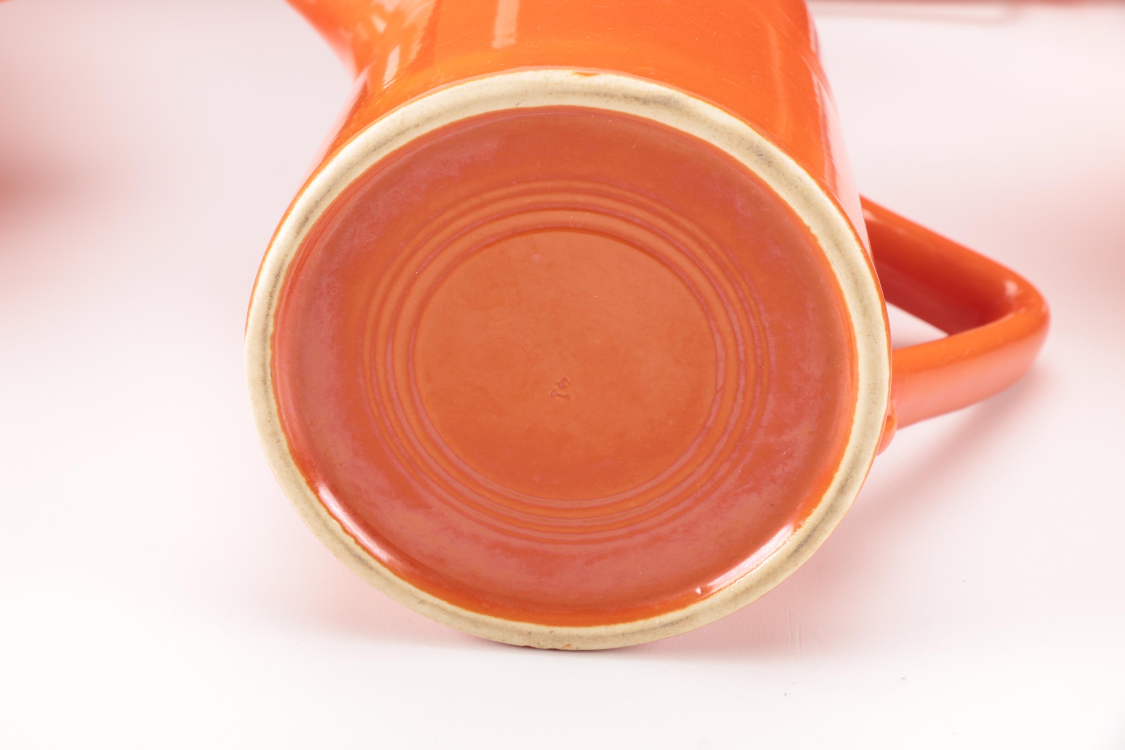 Vintage Harlequin China Collection in Orange