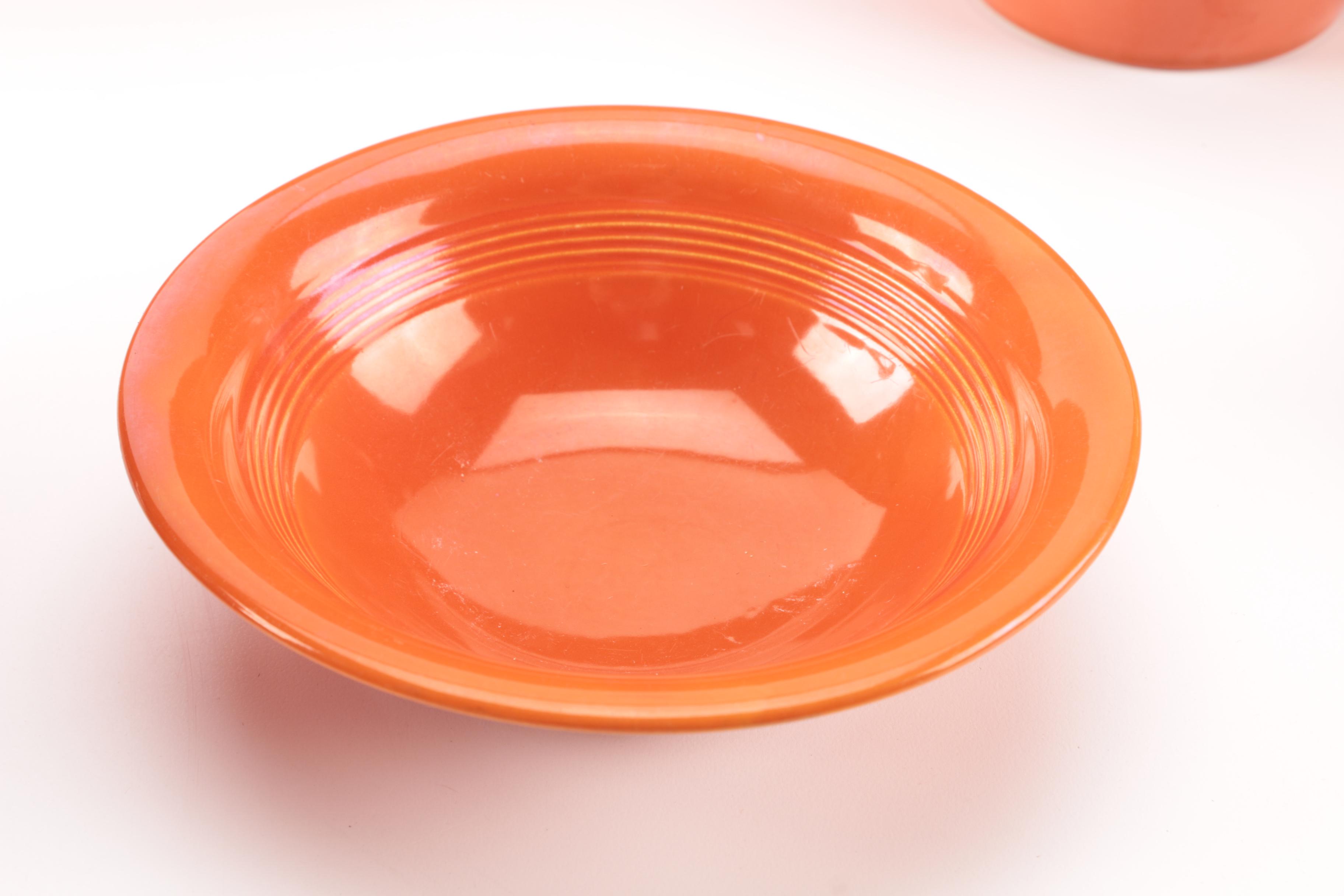 Vintage Harlequin China Collection in Orange